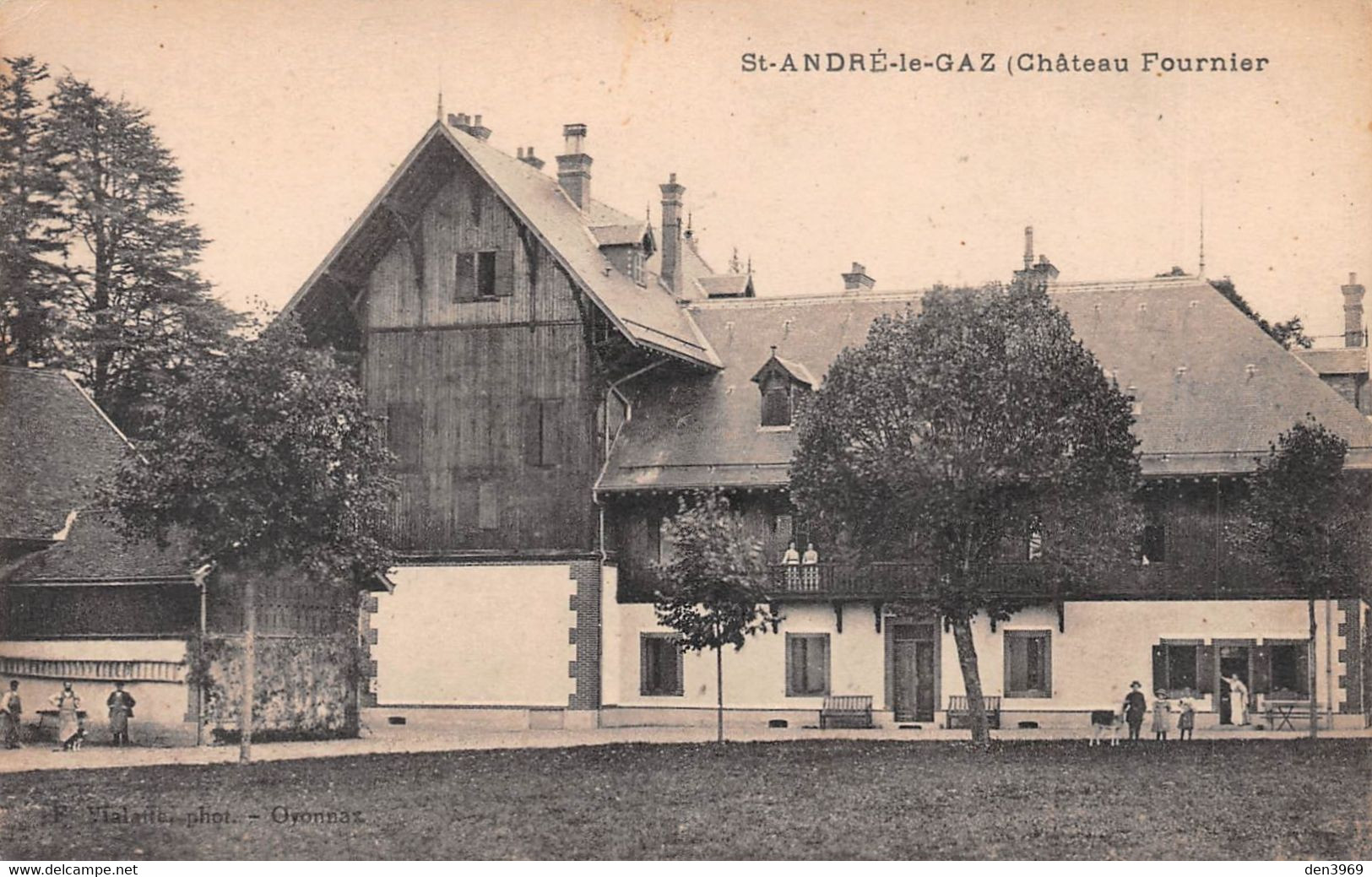 SAINT-ANDRE-le-GAZ (Isère) - Château Fournier - Saint-André-le-Gaz