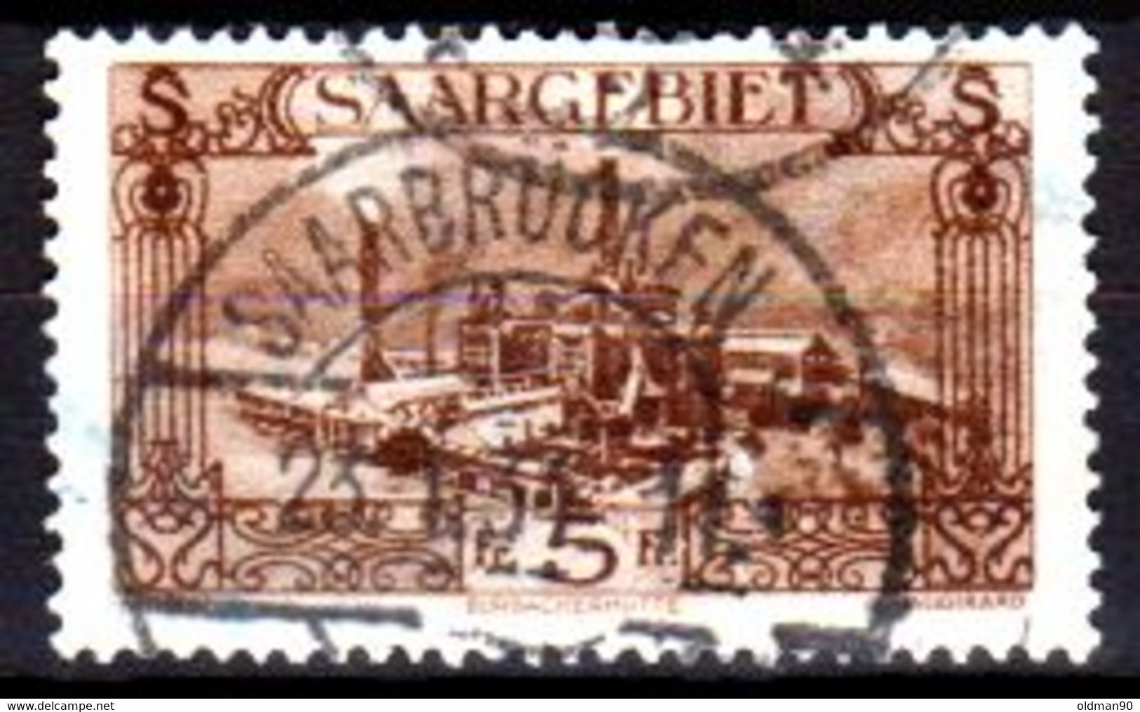 Sarre-102- Original Values Issued In 1926.(o) Used - Quality In Your Opinion. - Other & Unclassified