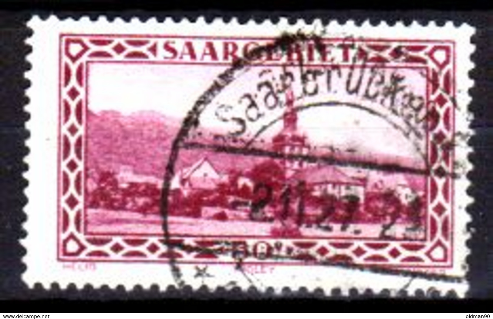 Sarre-103- Original Values Issued In 1926.(o) Used - Quality In Your Opinion. - Other & Unclassified