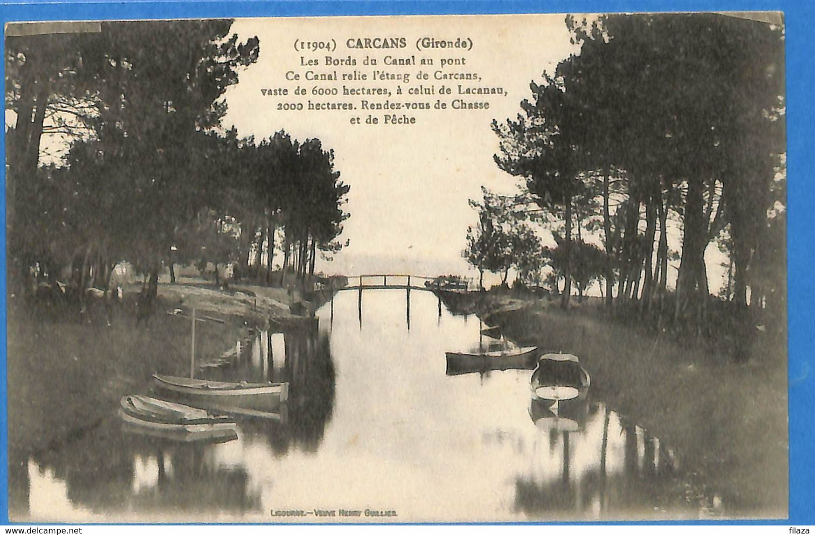 33 - Gironde - Carcans - Les Bords Du Canal Au Pont (N10676) - Carcans