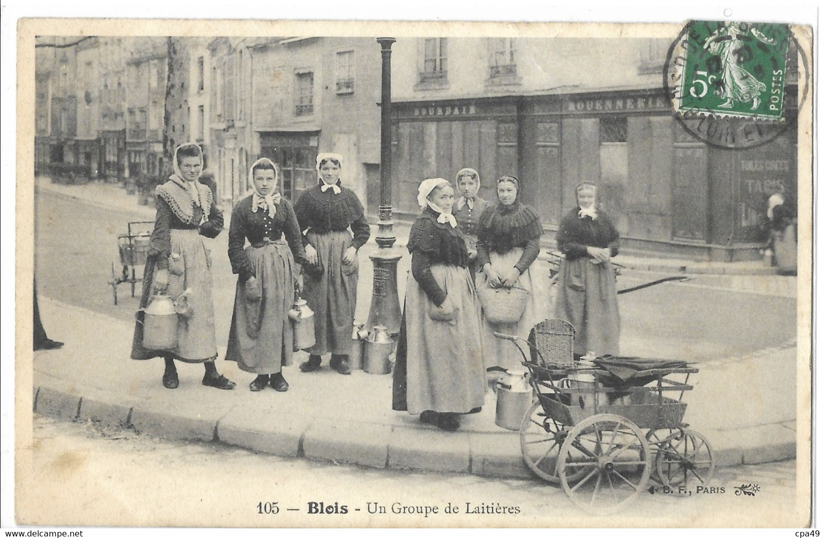 41   BLOIS  UN  GROUPE  DE  LAITIERES - Blois