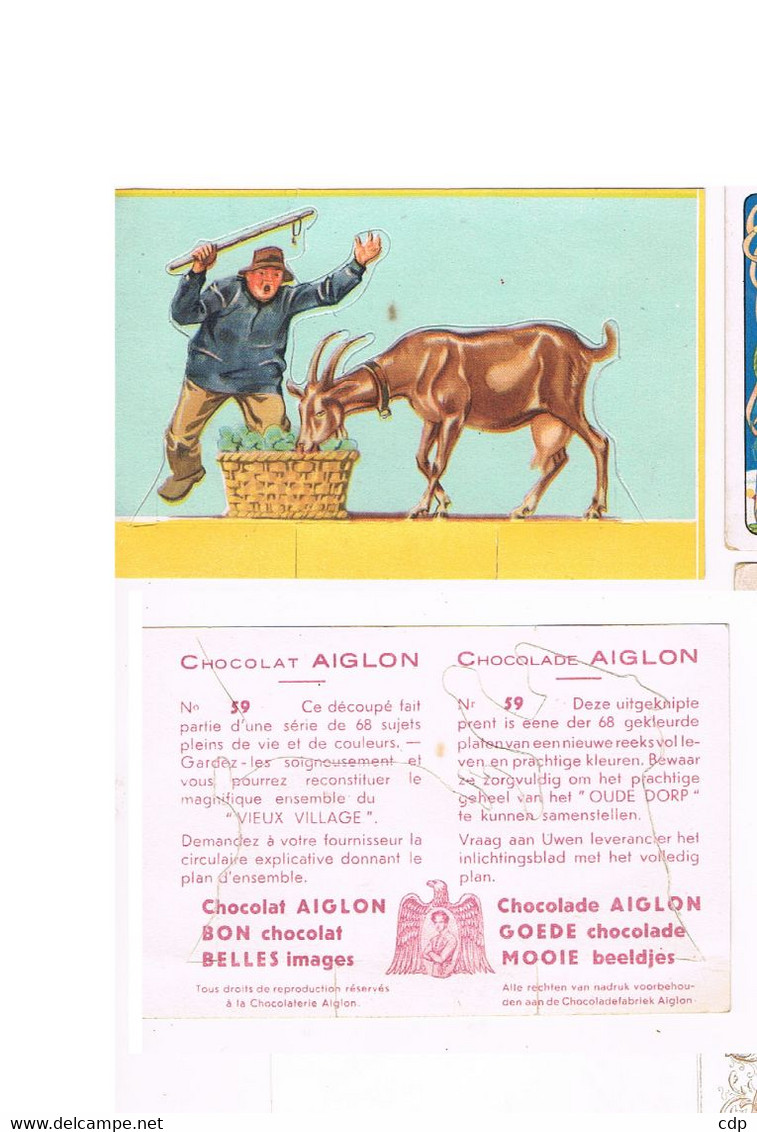 Chromo à Système Chocolat Aiglon - Aiglon