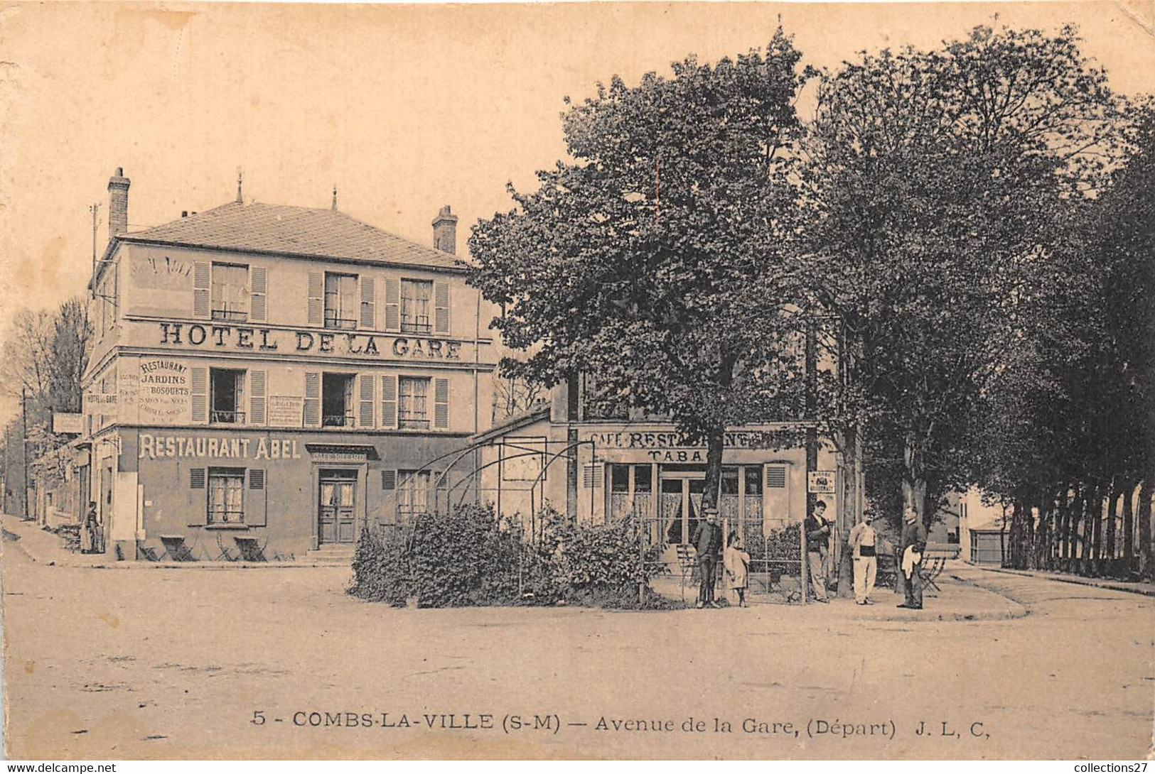 77-COMBS-LA-VILLE- AVENUE DE LA GARE ( DEPART ) - Combs La Ville