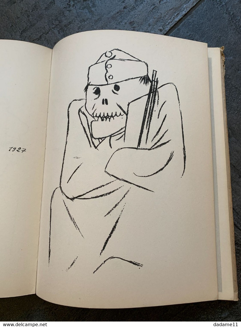 Rare  George Grosz 1930 Malik Verlag Berlin  "60 dessins sur 15 ans"