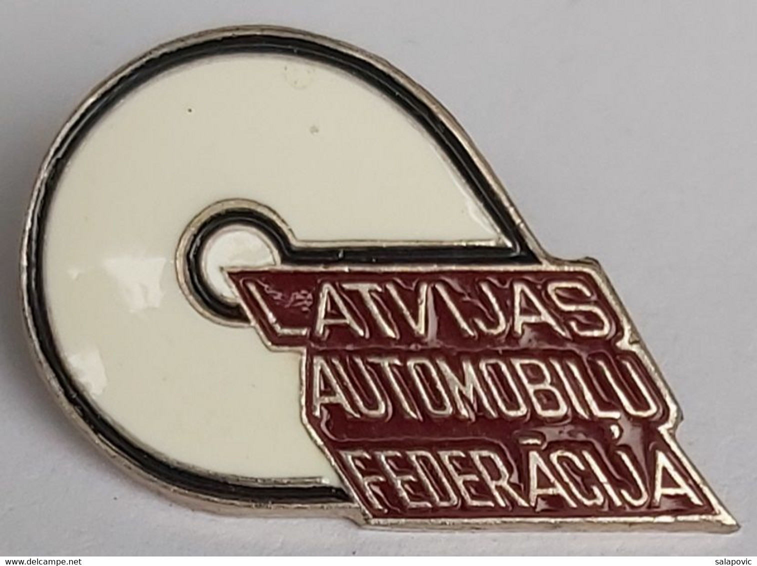 Latvijas Automobiļu Federācija Latvia Automobile Federation Association Car Racing PINS A10/9 - Automobilismo - F1