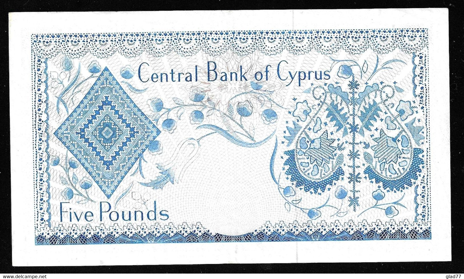 Cyprus  5 POUNDS 1.5.1973 High Grade Very  Rare! - Chipre
