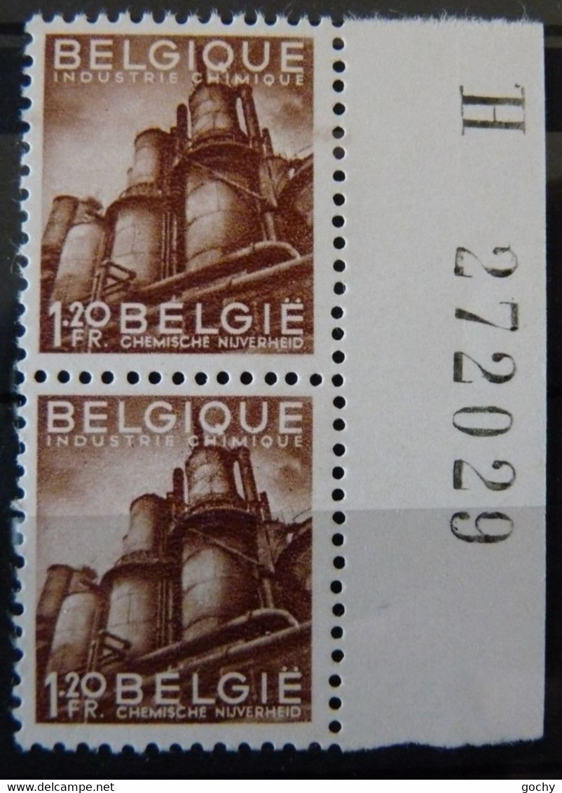 Belgium  BDF - 1948  Bord De Feuille :  Avec Inscriptions Marginales : N° 767 **  . Cat.: +4,40€ - Otros & Sin Clasificación