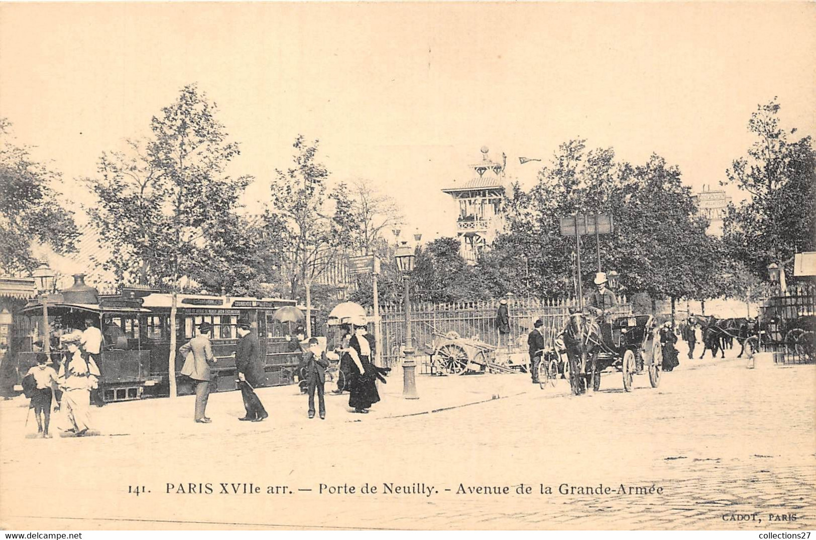 PARIS-75017-PORTE DE NEUILLY- AVENUE DE LA GRANDE ARMEE - Arrondissement: 16