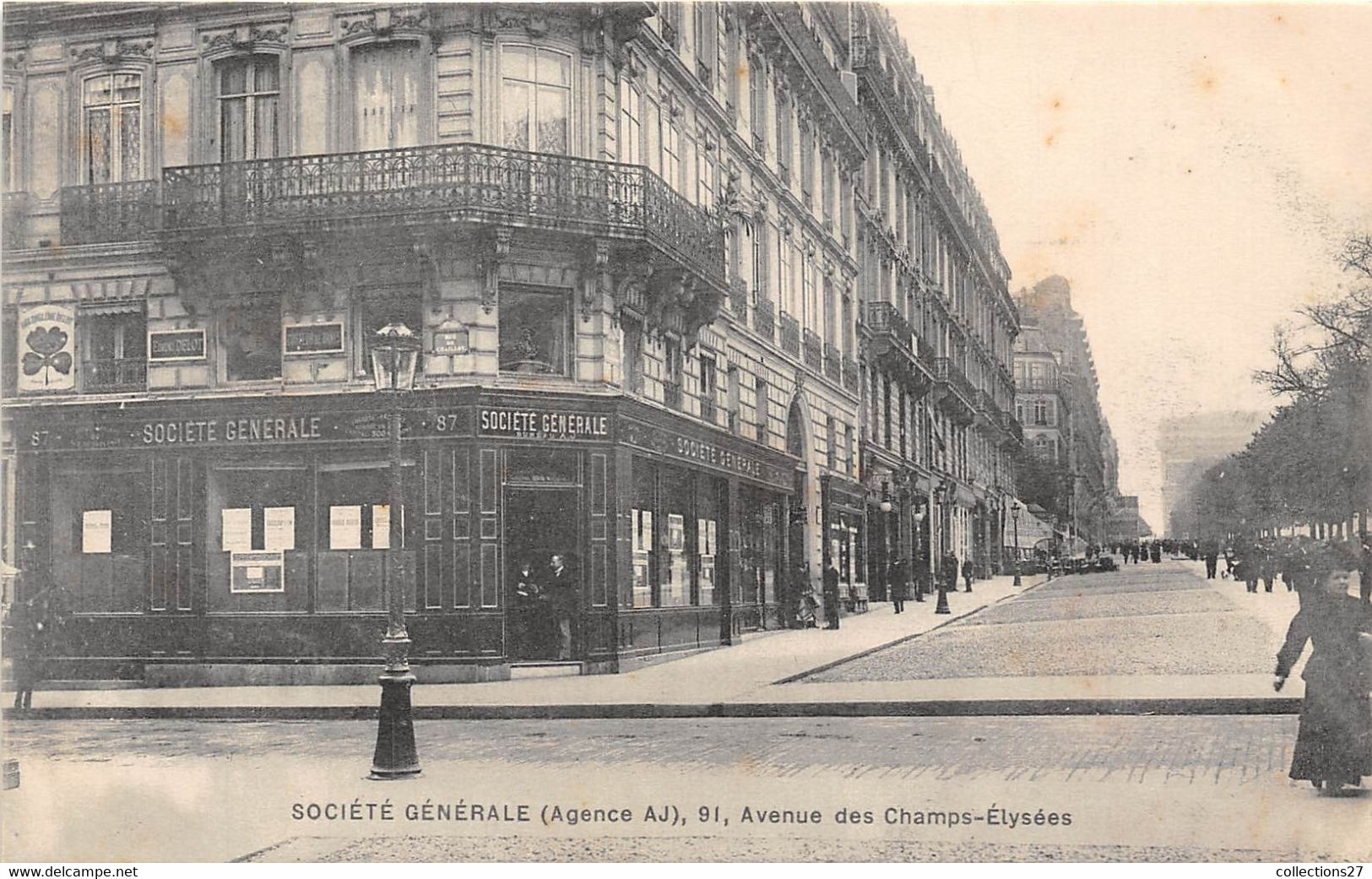 PARIS-75008- SOCIETE GENERALE 91 AVENUE DES CHAMPS-ELYSEE - Paris (08)