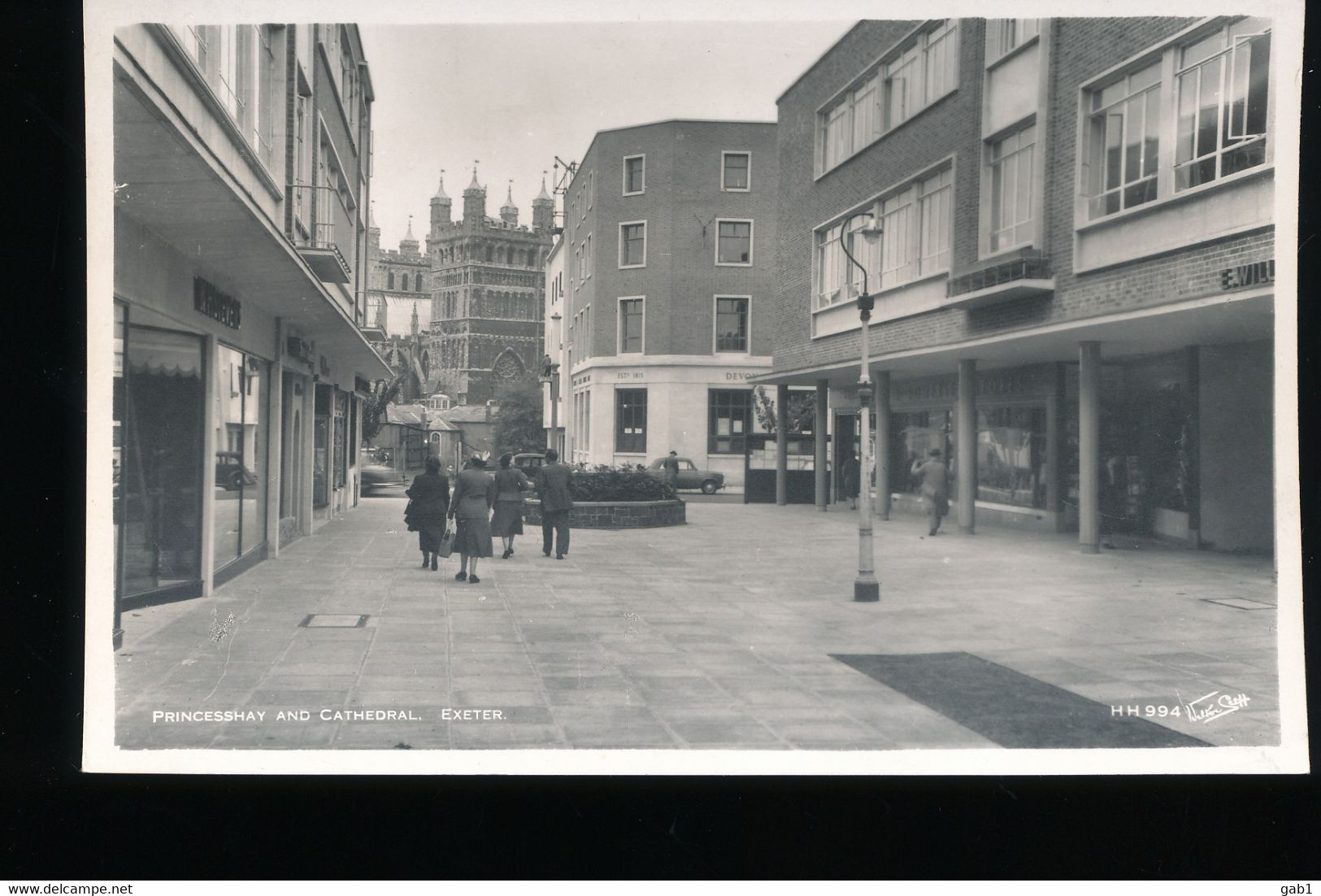 Angleterre ---   Princesshay And Cathedral,  Exeter - Exeter