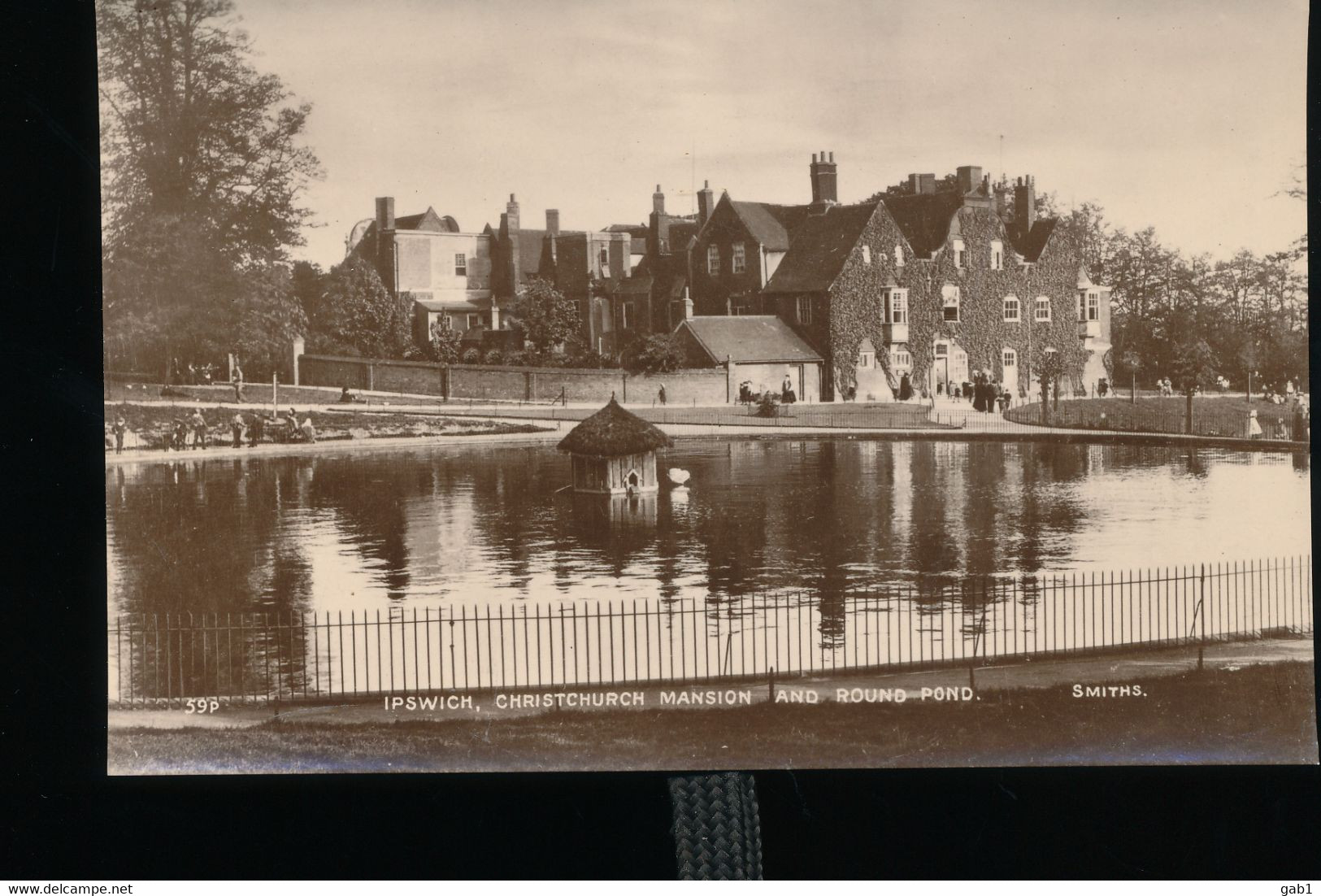 Angleterre ---  Ipswich, Christchurch Mansion And Round Pond - Ipswich