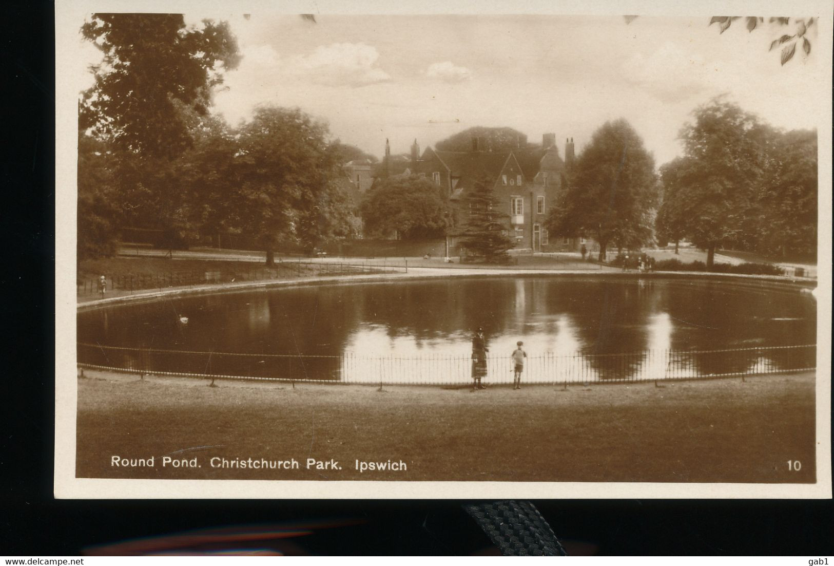 Angleterre --- Round Pond, Christchurch Park,  Ipswich - Ipswich