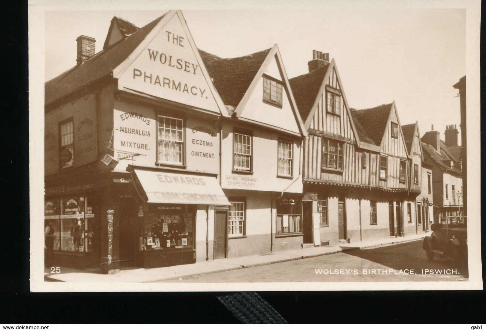 Angleterre ---  Wolsey's Birthplace ,  Ipswich - Ipswich