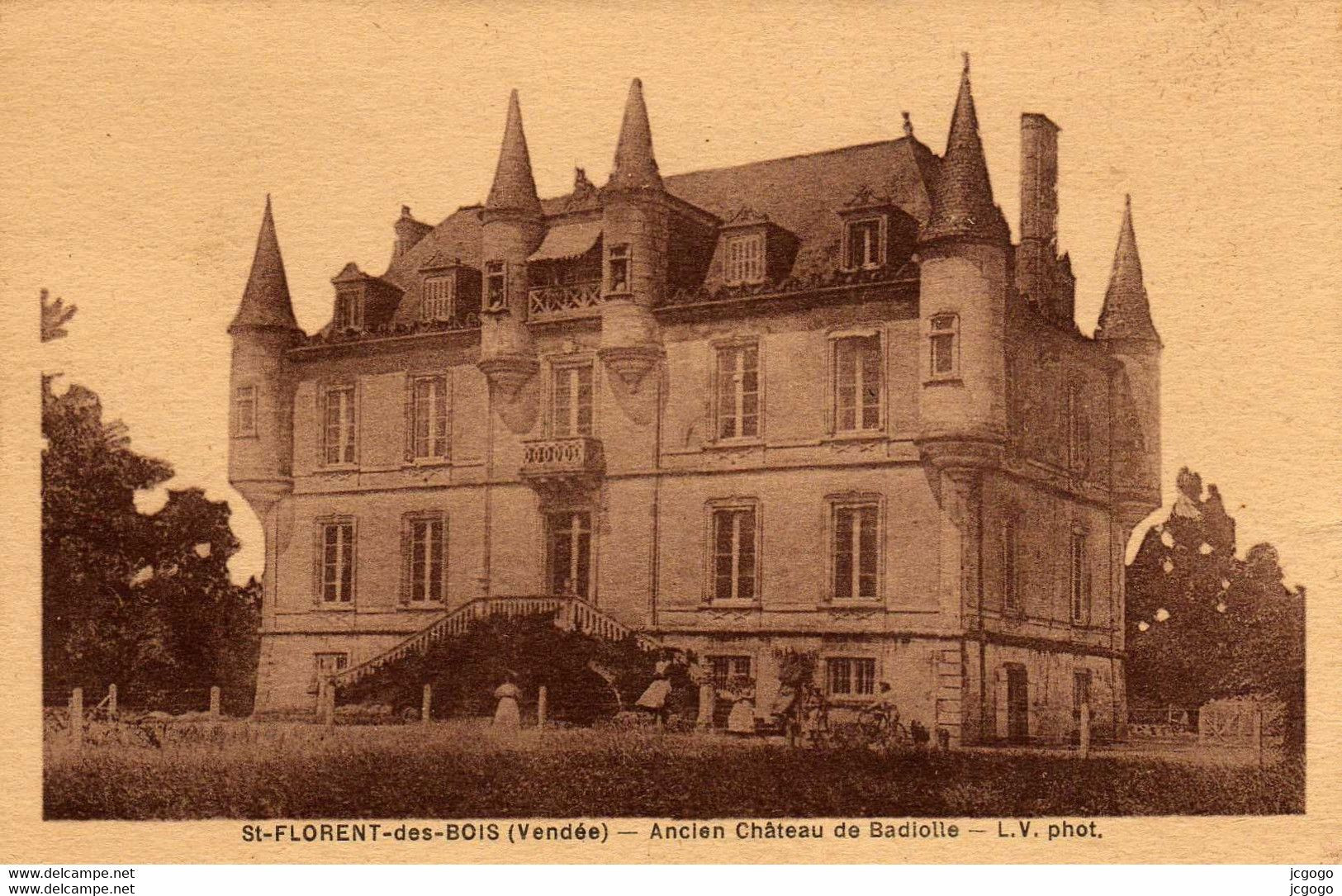 St FLORENT Des BOIS  Ancien Château De Badiolle - Saint Florent Des Bois