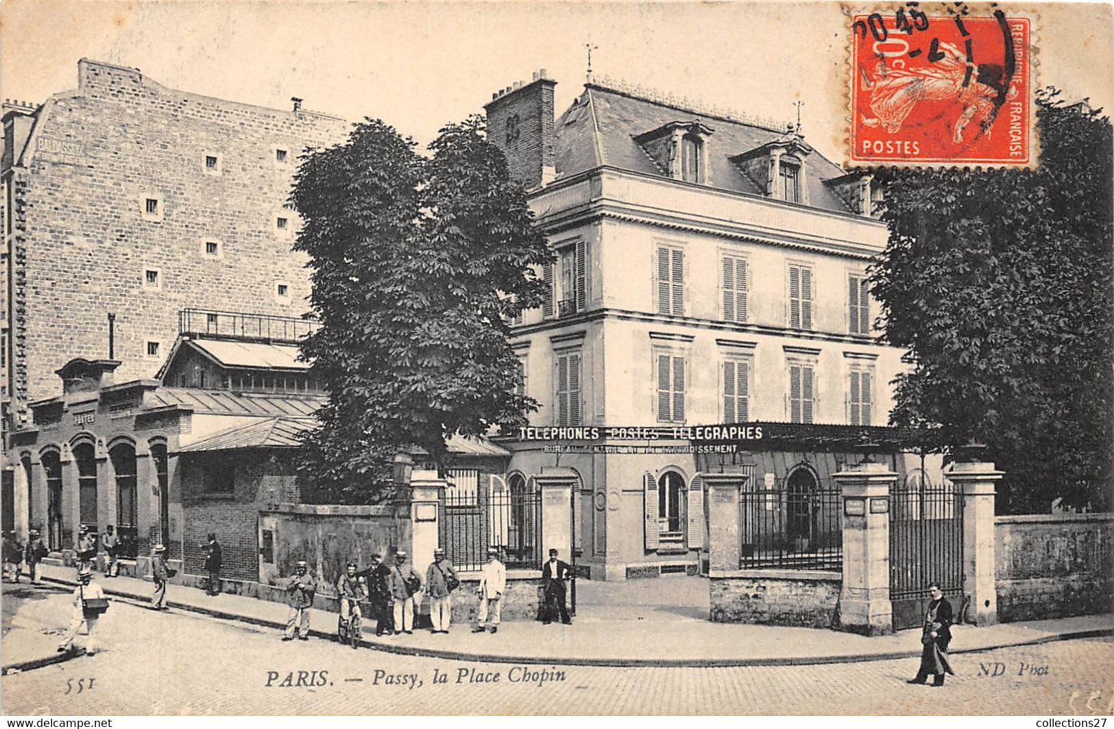 PARIS-75016-PASSY- LA PLACE CHOPIN - Arrondissement: 16