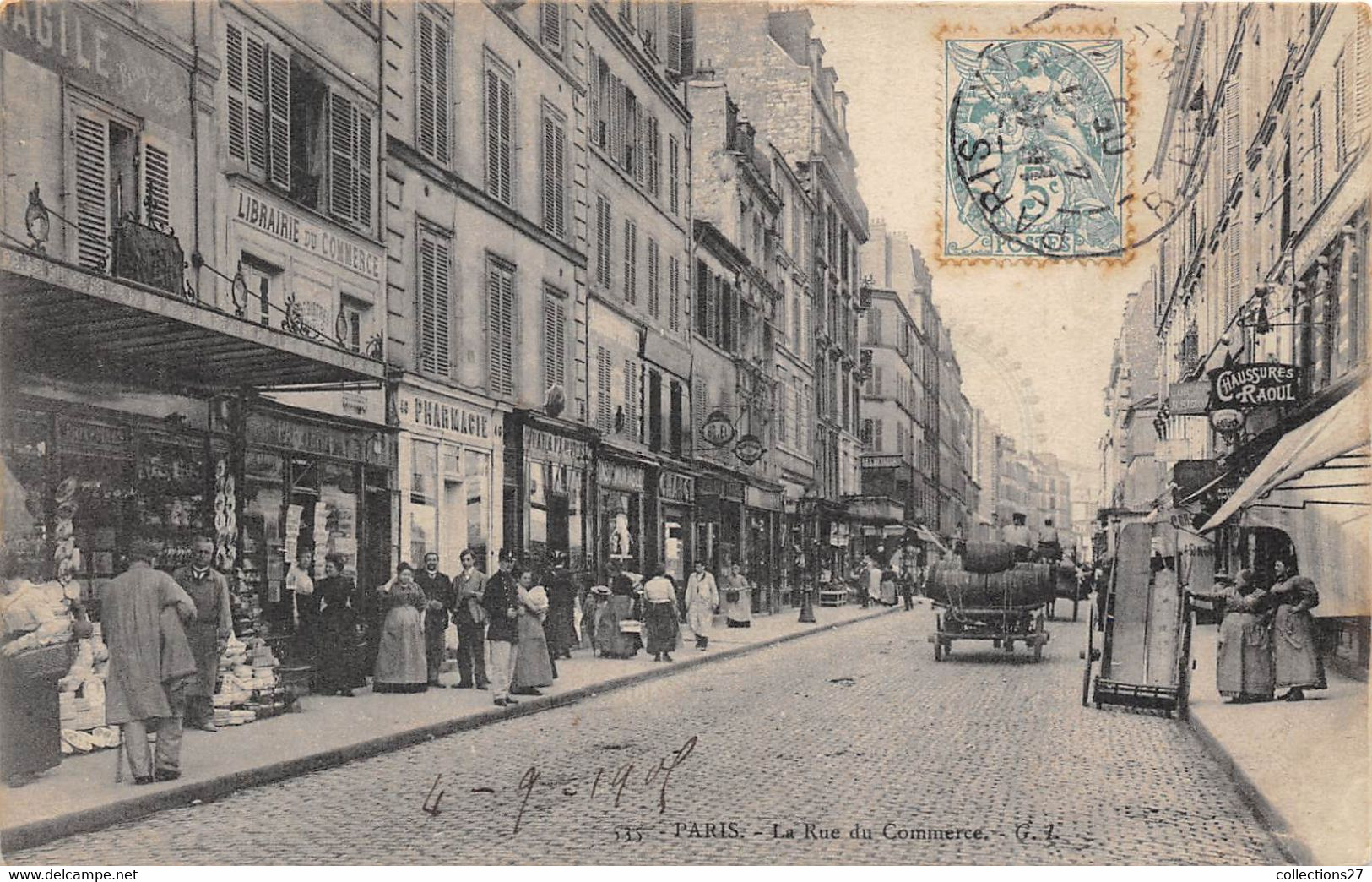 PARIS-75015- LA RUE DU COMMERCE - Paris (15)