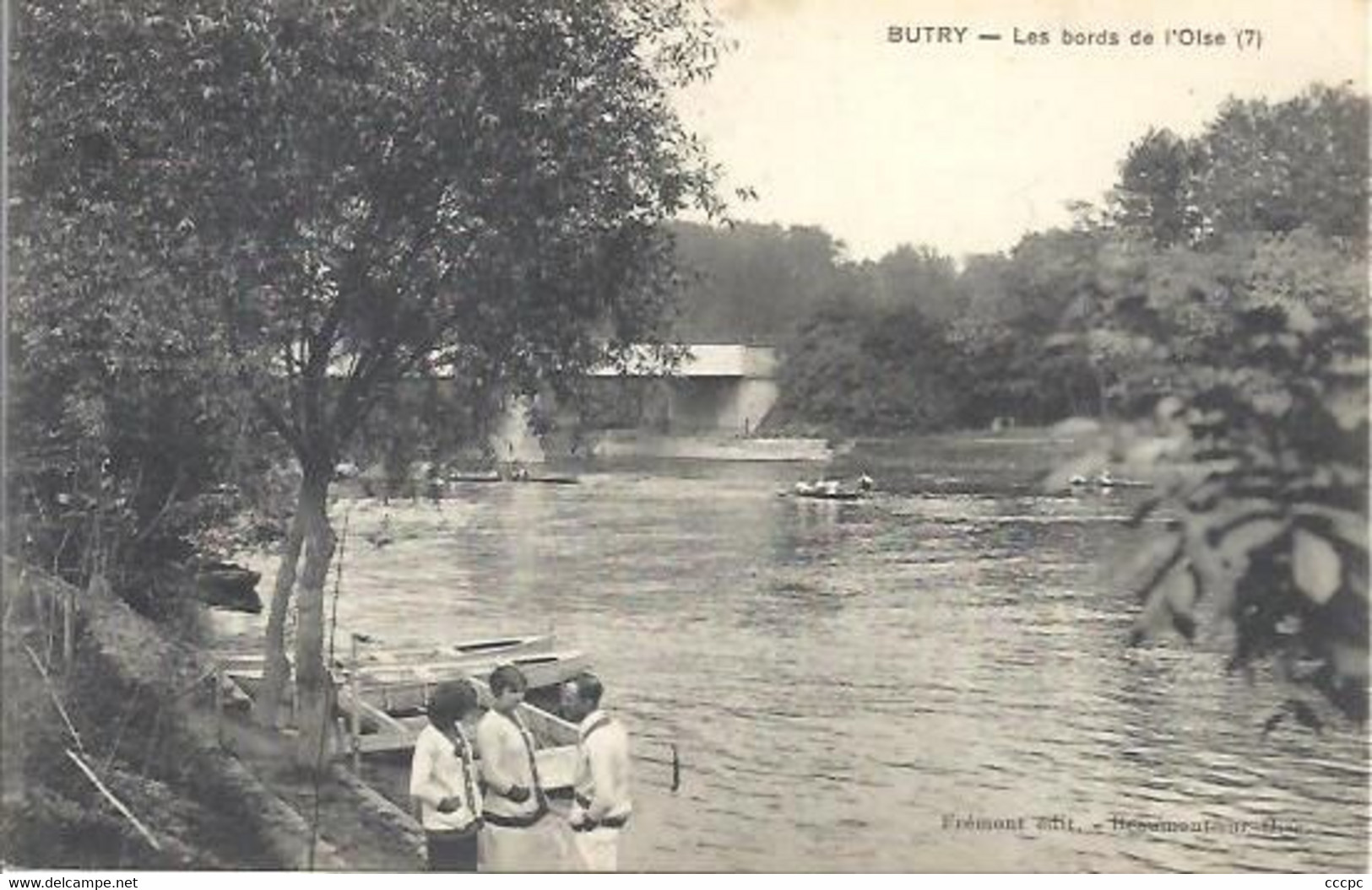 CPA Butry Les Bords De L'Oise - Butry