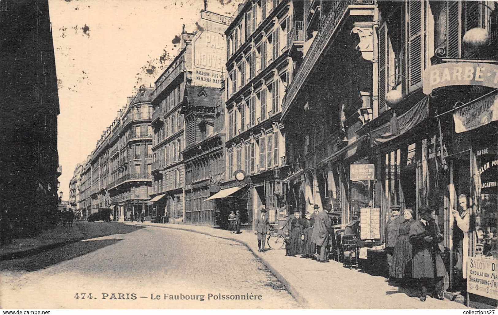 PARIS-75009- LA FAUBOURG POISSONNIERE - Arrondissement: 09