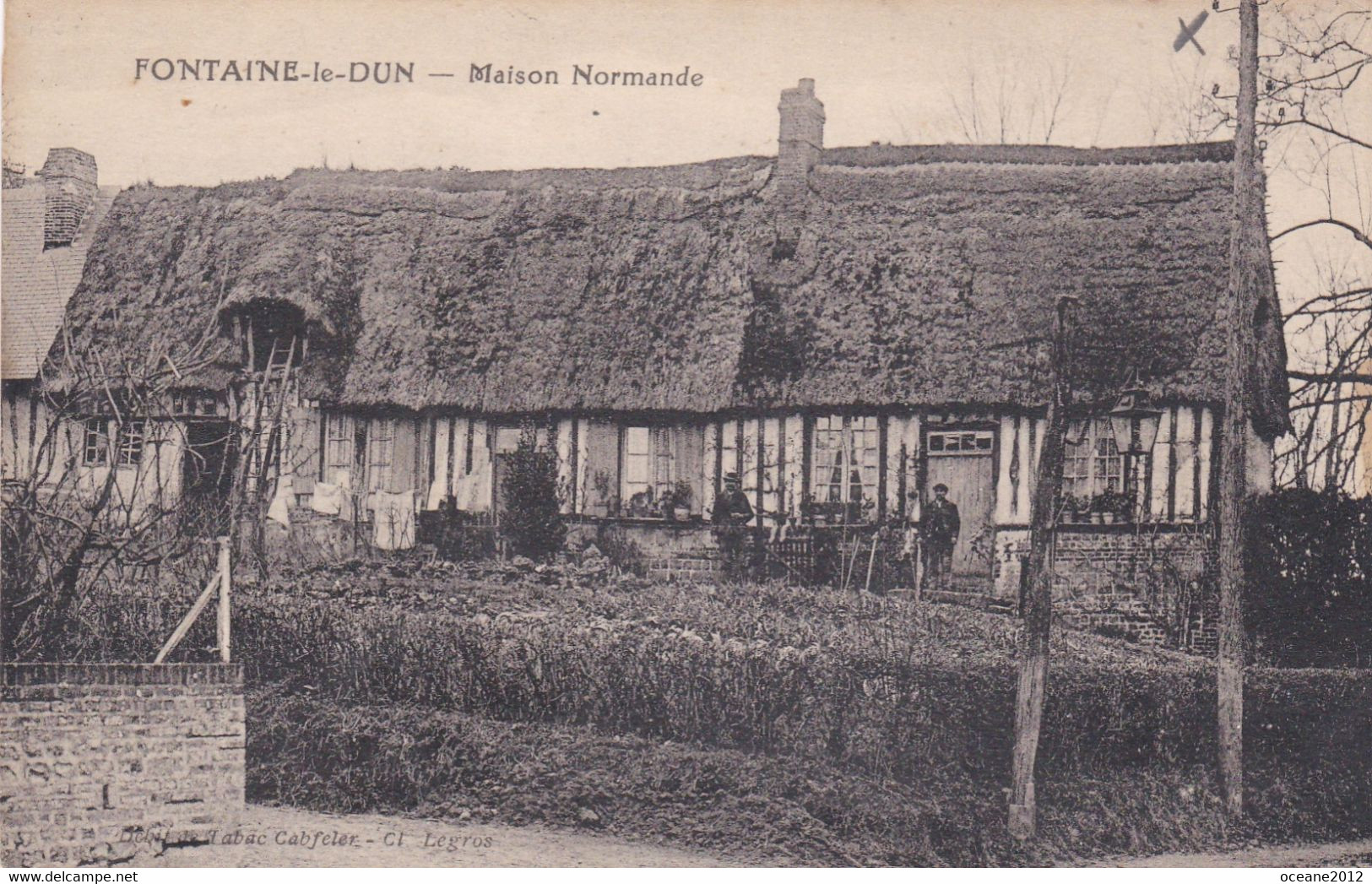 76 Fontaine Le Dun. Maison Normande - Fontaine Le Dun