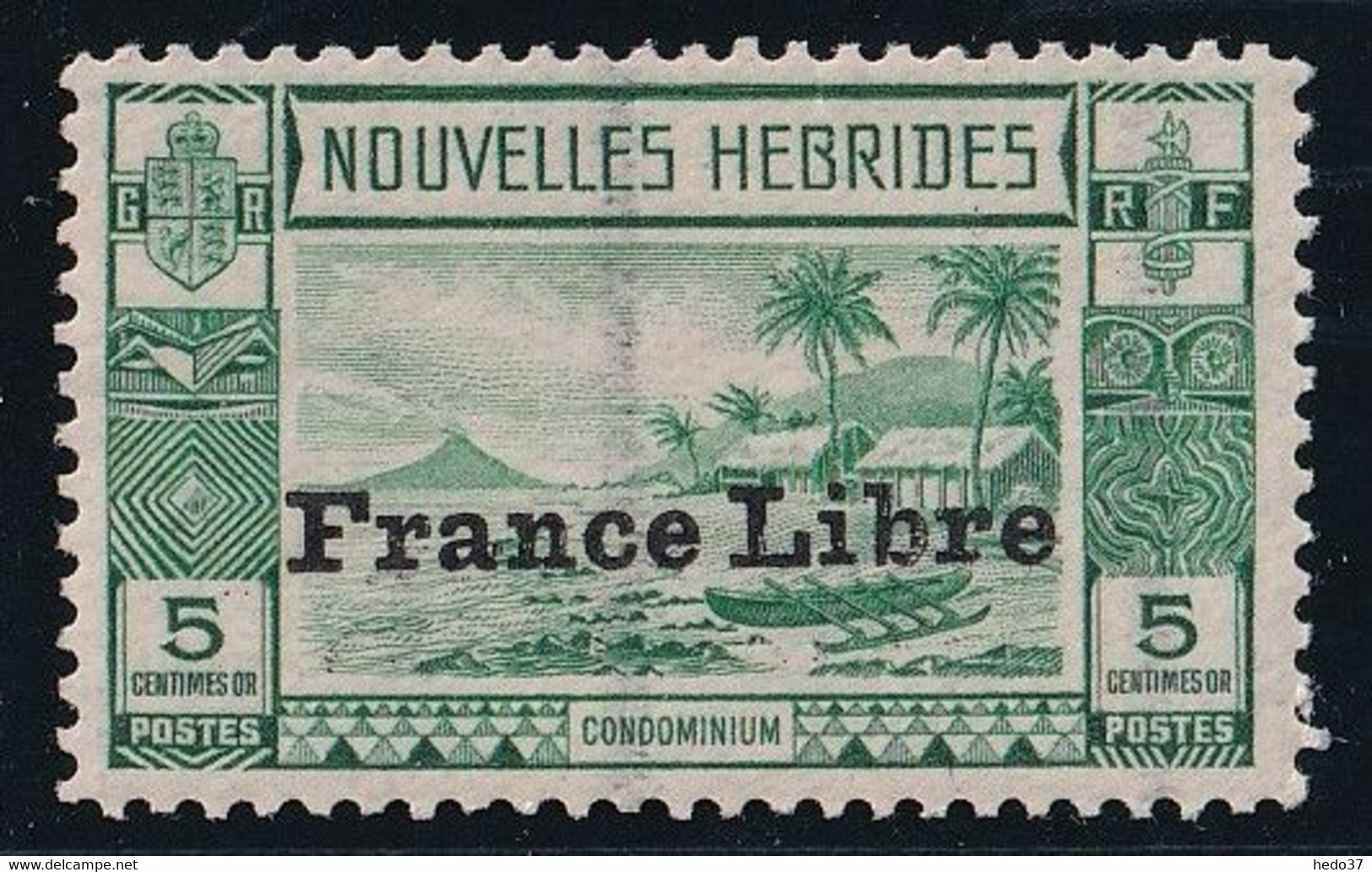 Nouvelles Hébrides N°124 - Neuf ** Sans Charnière - TB - Unused Stamps