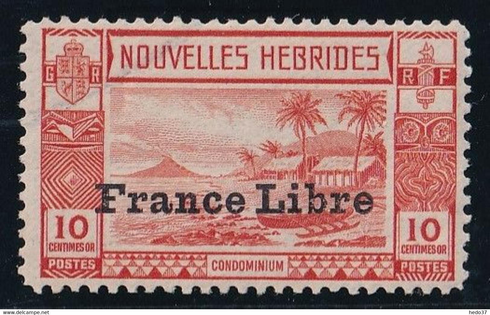 Nouvelles Hébrides N°125 - Neuf ** Sans Charnière - TB - Neufs