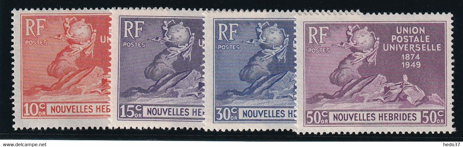 Nouvelles Hébrides N°136/139 - Neuf ** Sans Charnière - TB - Unused Stamps