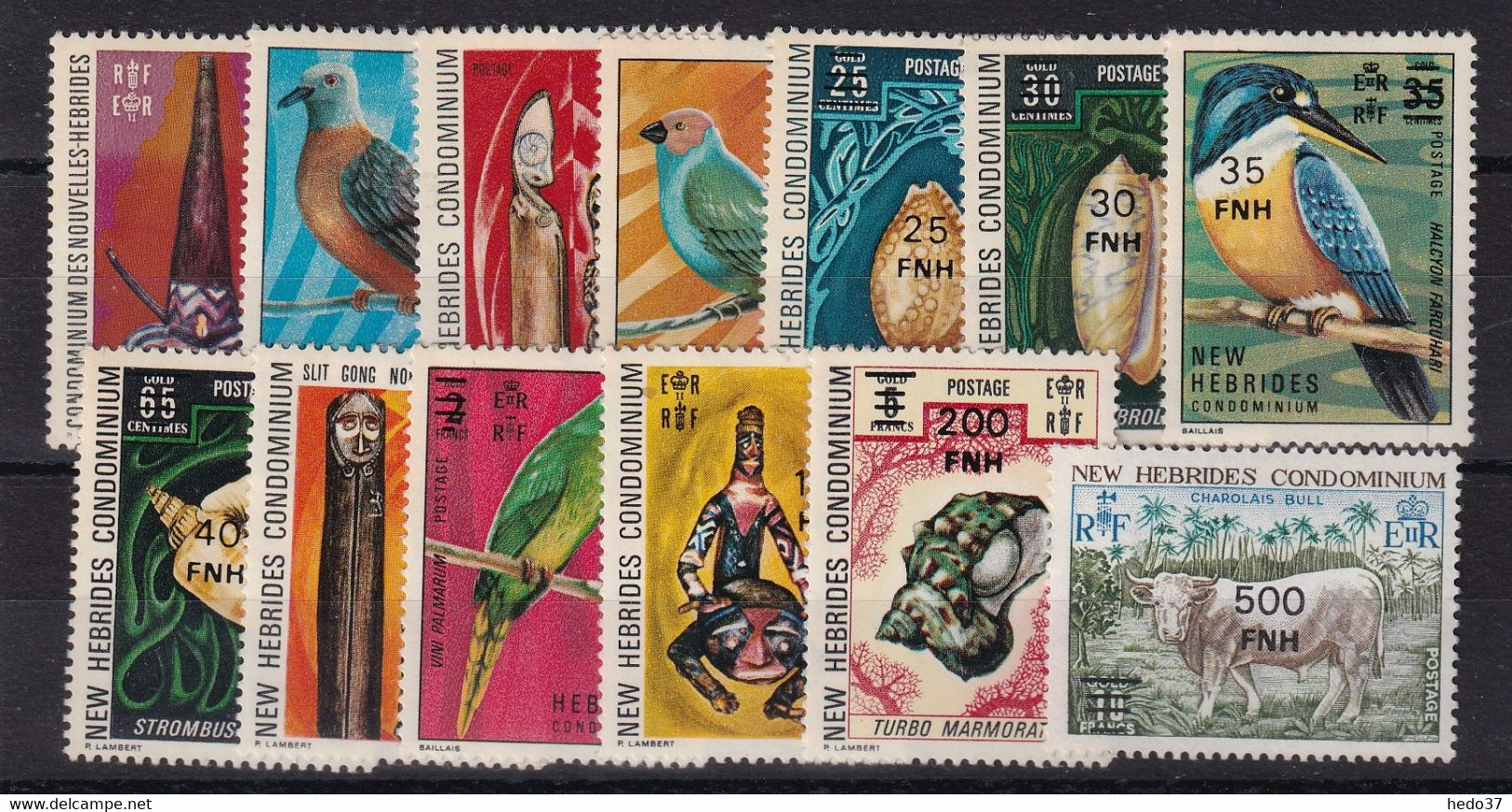 Nouvelles Hébrides N°463/475 - Neuf ** Sans Charnière - TB - Unused Stamps