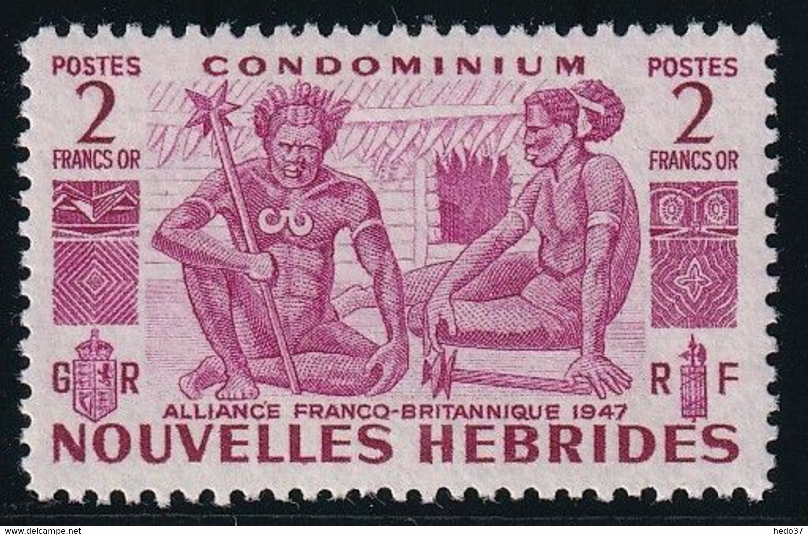 Nouvelles Hébrides N°153 - Neuf * Avec Charnière - TB - Unused Stamps