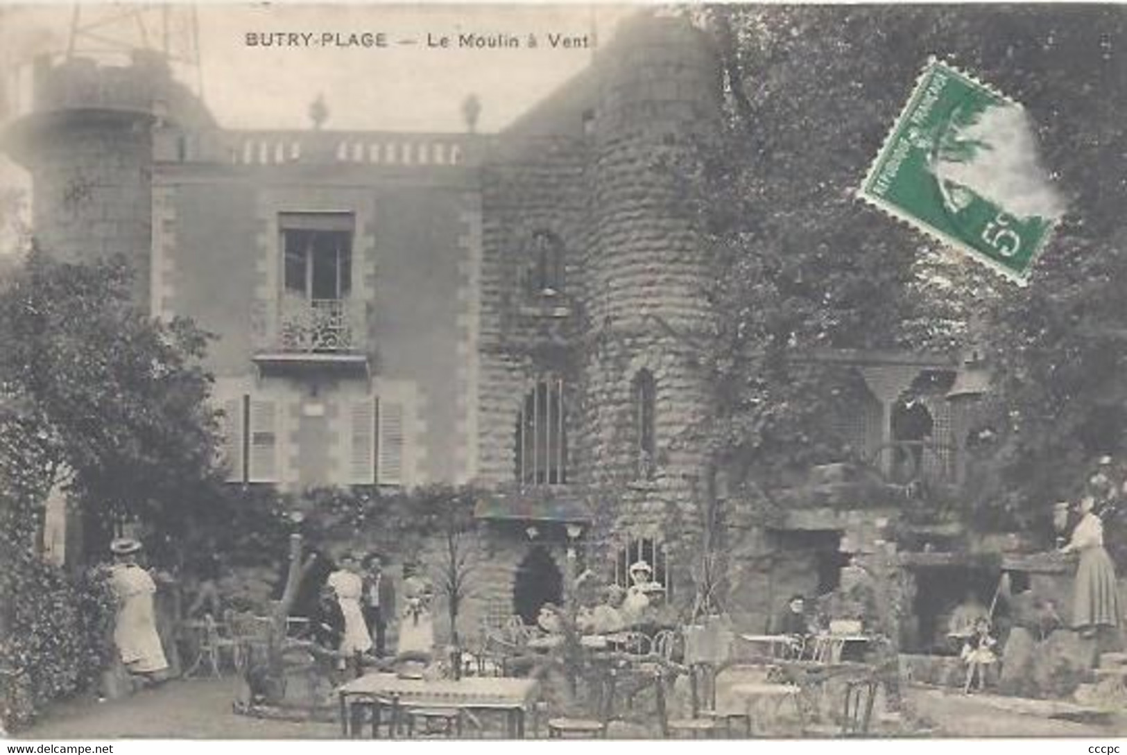 CPA Butry - Plage Le Moulin à Vent - Butry