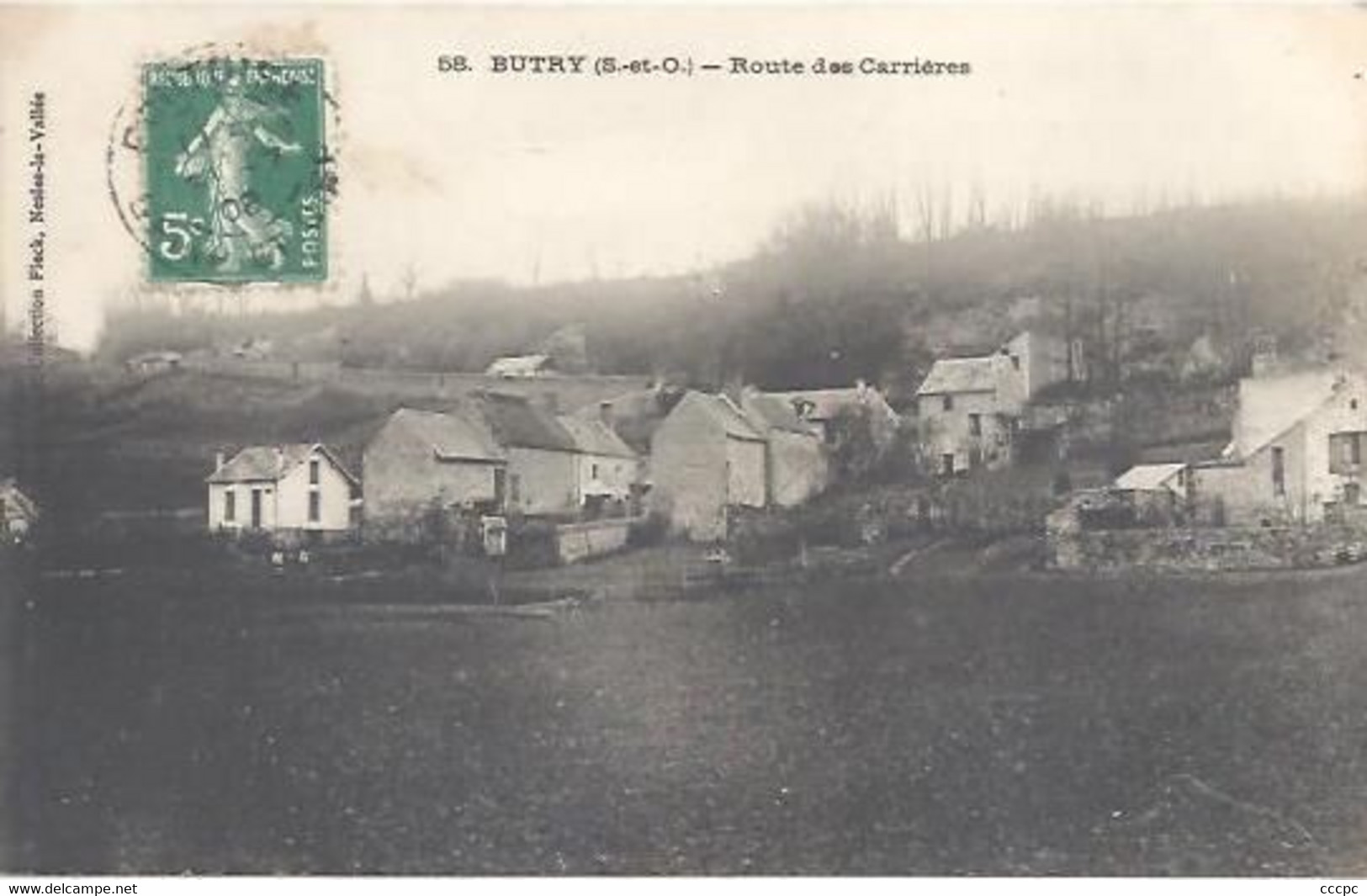 CPA Butry Route Des Carrières - Butry