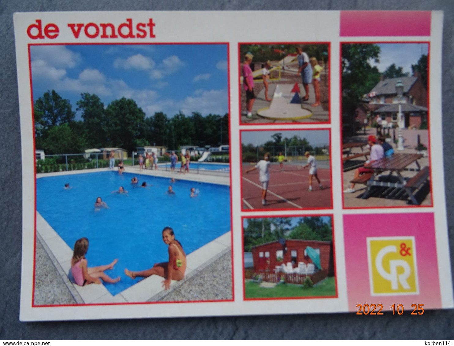 CAMPING   "  DE VONDST  "   CROMVOIRT - Vught