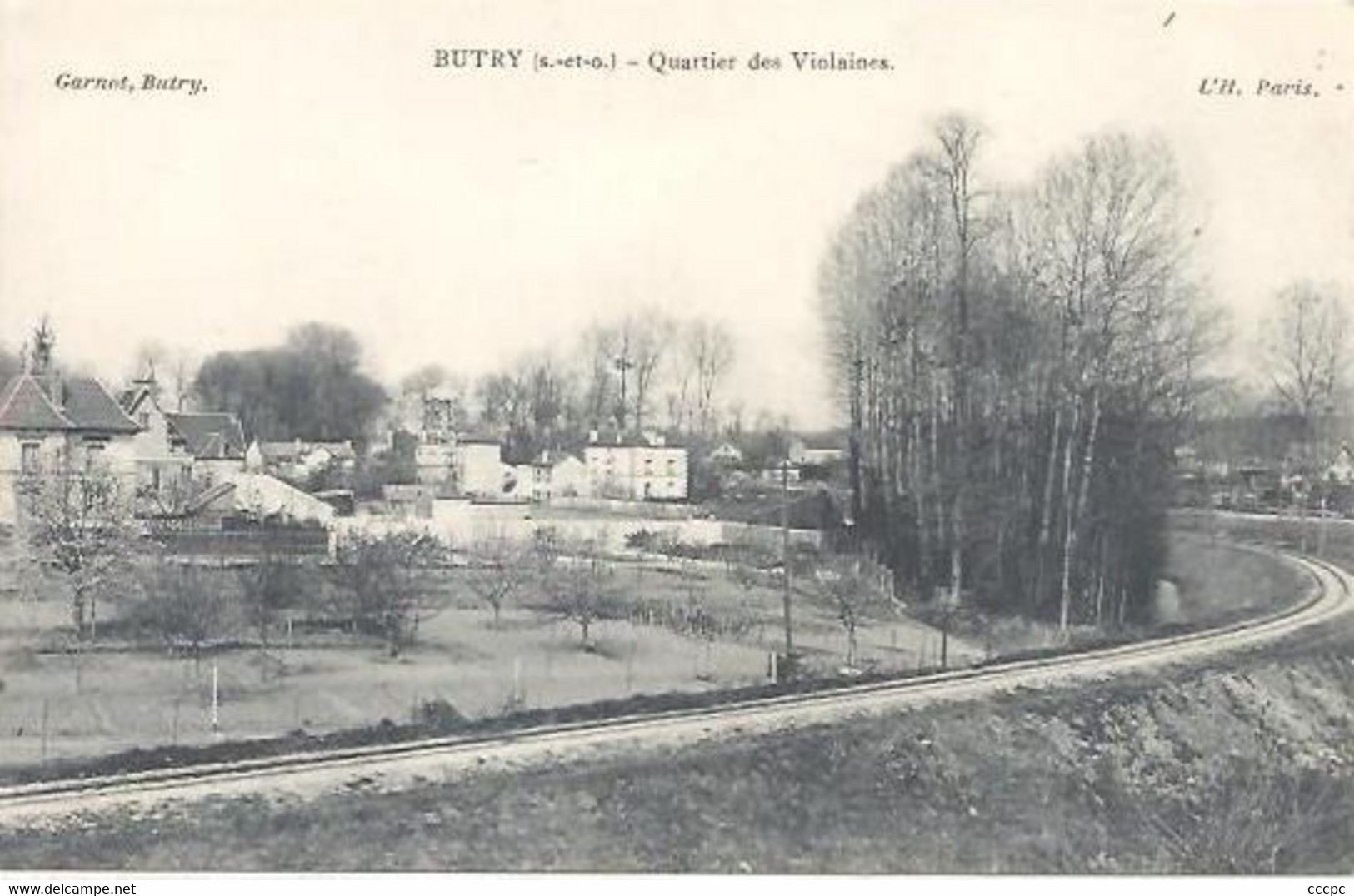 CPA Butry Quartier Des Violaines - Butry