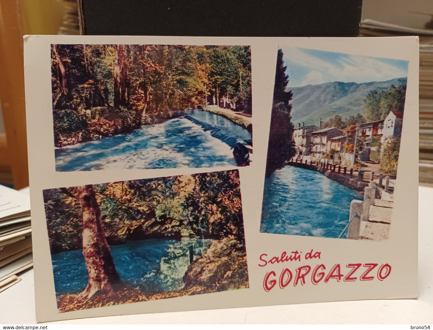 Cartolina  Saluti Da Gorgazzo Fa Parte Del Comune Di Polcenigo, In Provincia Di Pordenone 1966, Sorgente - Pordenone