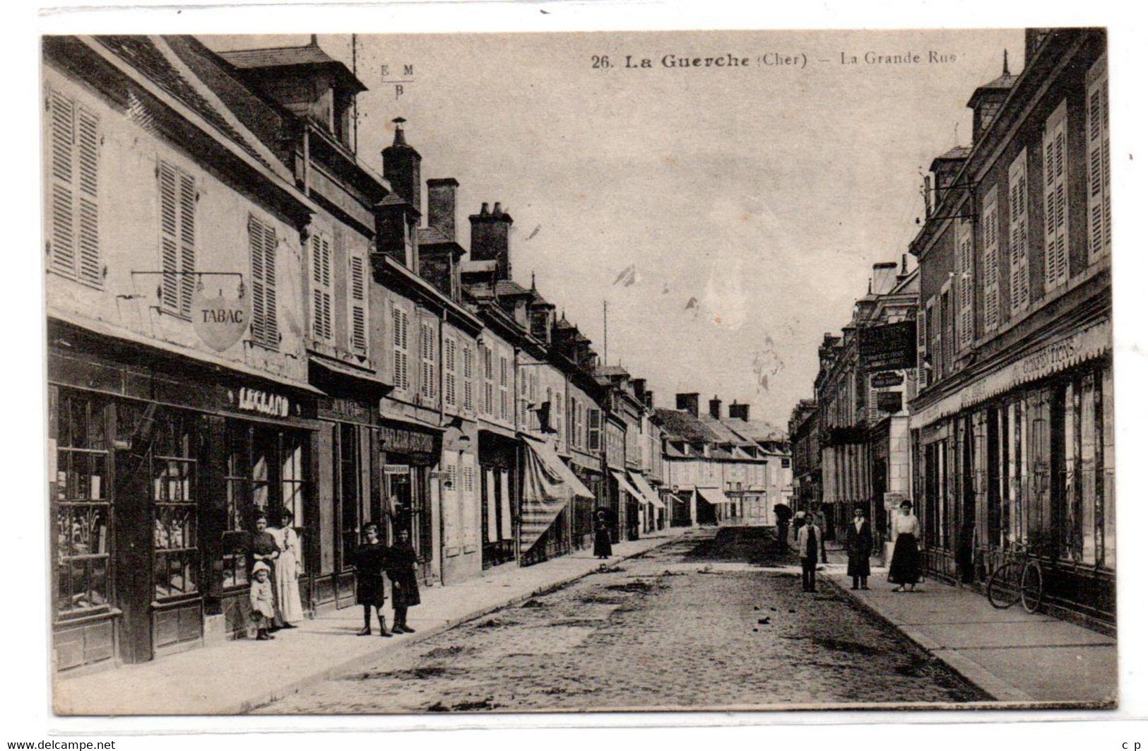 La Guerche - La Grande Rue  - CPA°Rn - La Guerche Sur L'Aubois