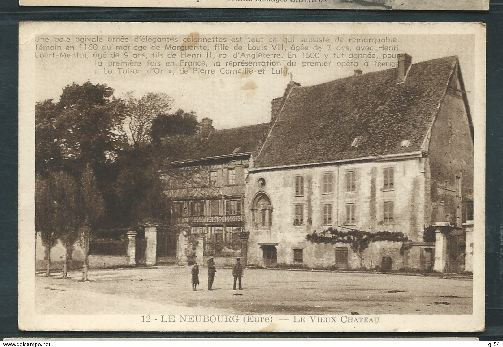 LE NEUBOURG . Le Vieux Château   Dao 20020 - Le Neubourg