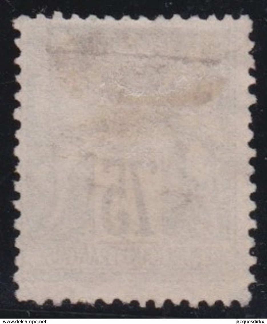France   .    Y&T   .      99   (2 Scans)    .     O      .   Oblitéré - 1876-1898 Sage (Tipo II)