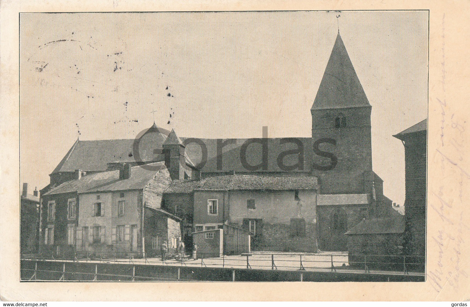 France - Le Chesne - Kirche - Sagewerk - WW1 Feldpost - Censure - Le Chesne