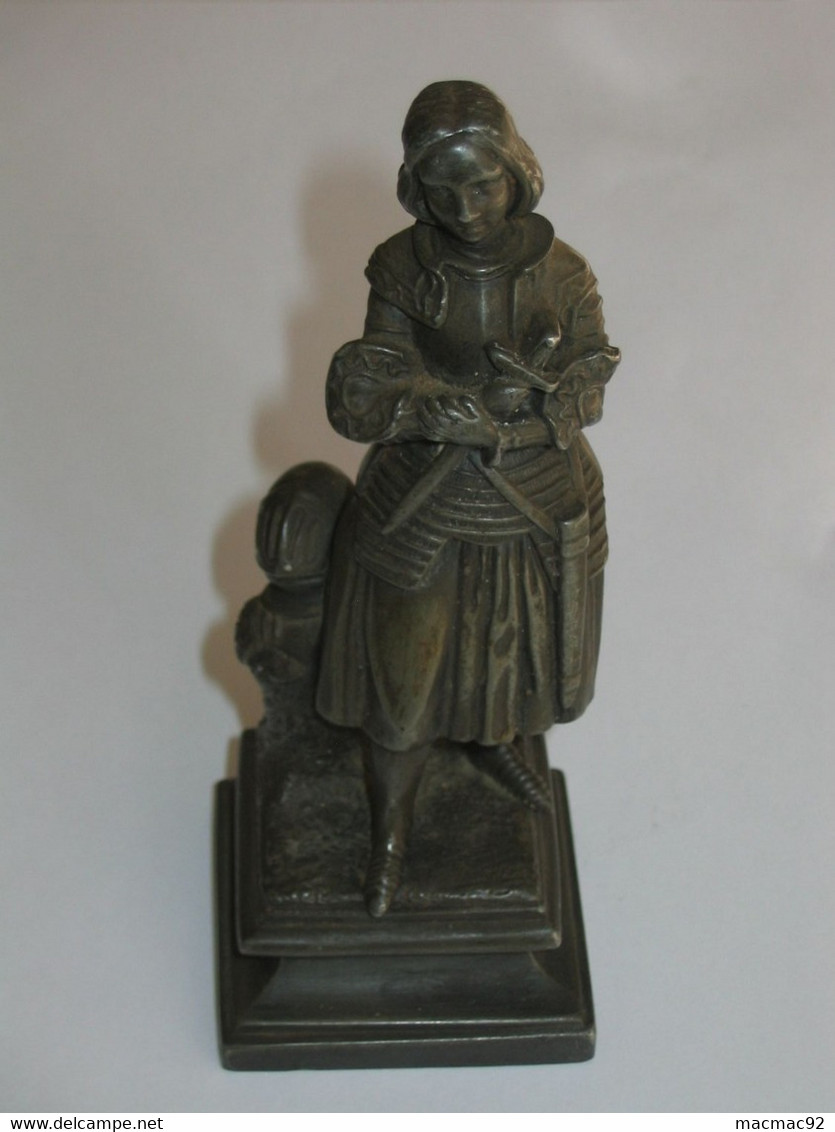 Très Belle Statuette De JEANNE D'ARC - En Bronze ?   **** EN ACHAT IMMÉDIAT **** - Metall