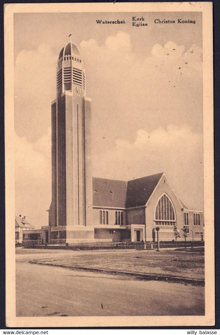 +++ CPA - WATERSCHEI - Eglise - Kerk   // - Genk