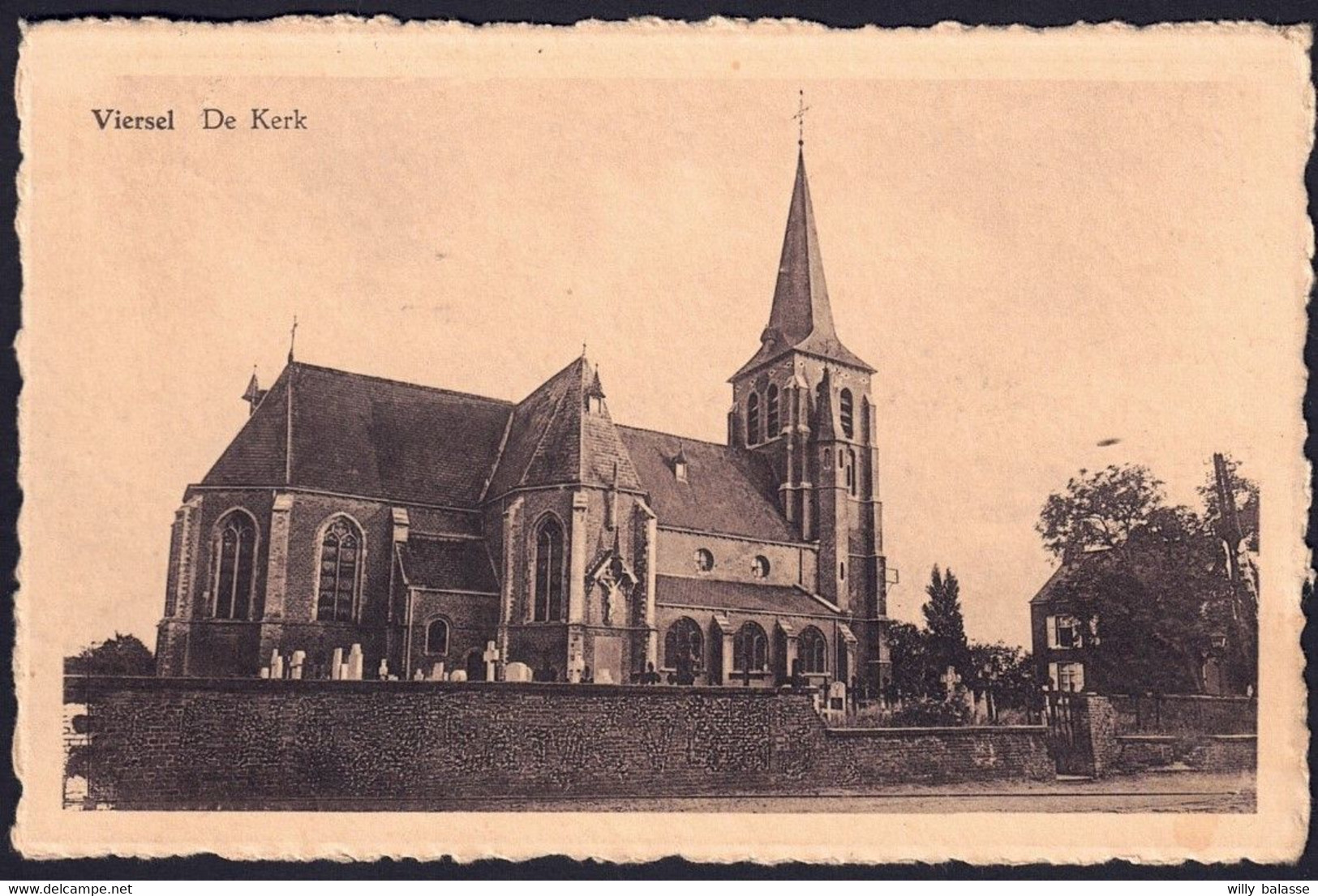 +++ CPA - VIERSEL - De Kerk  // - Zandhoven