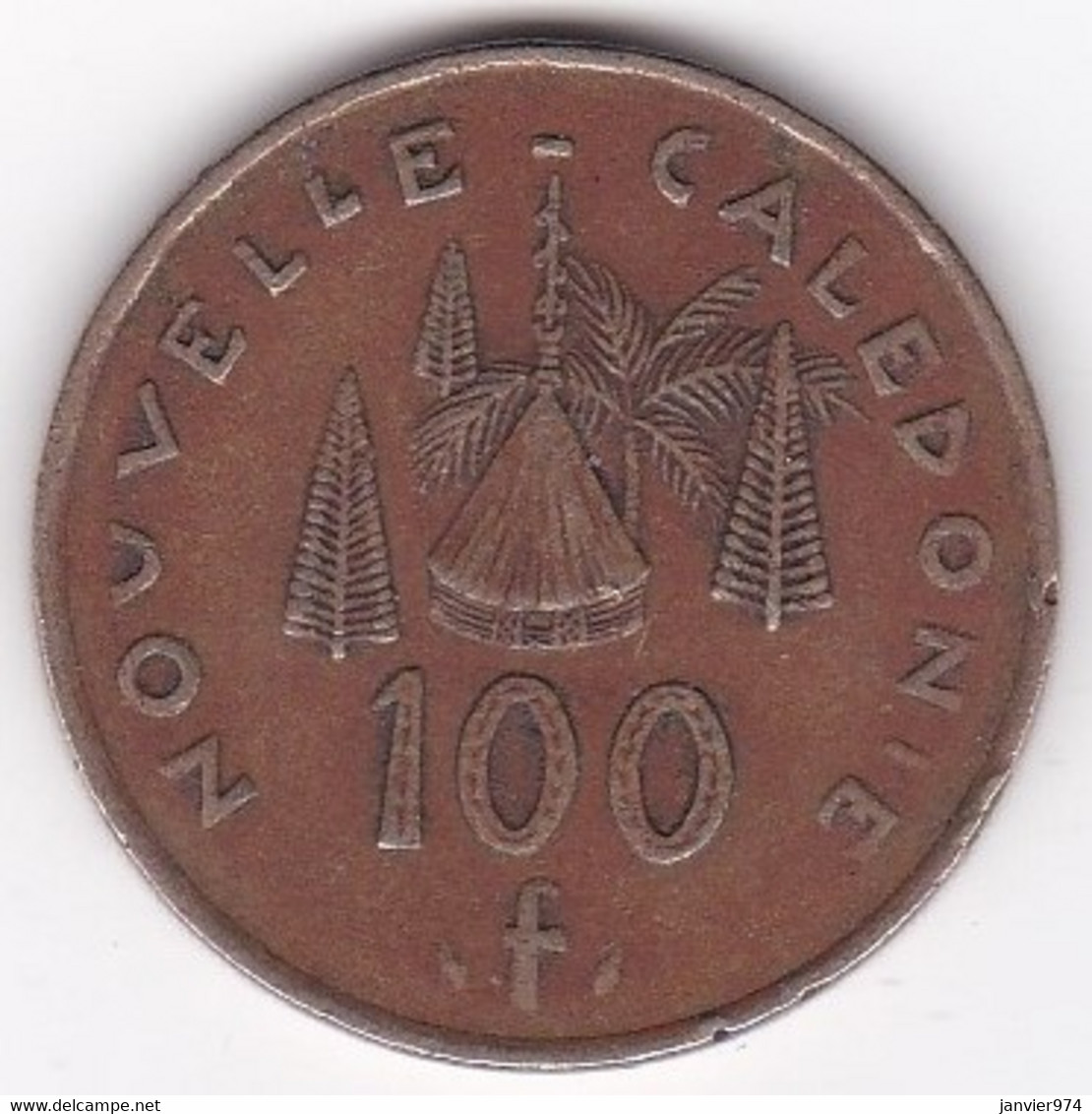 Nouvelle-Calédonie . 100 Francs 1987 . . En Cupro Nickel Aluminium, Lec# 135 - Nuova Caledonia