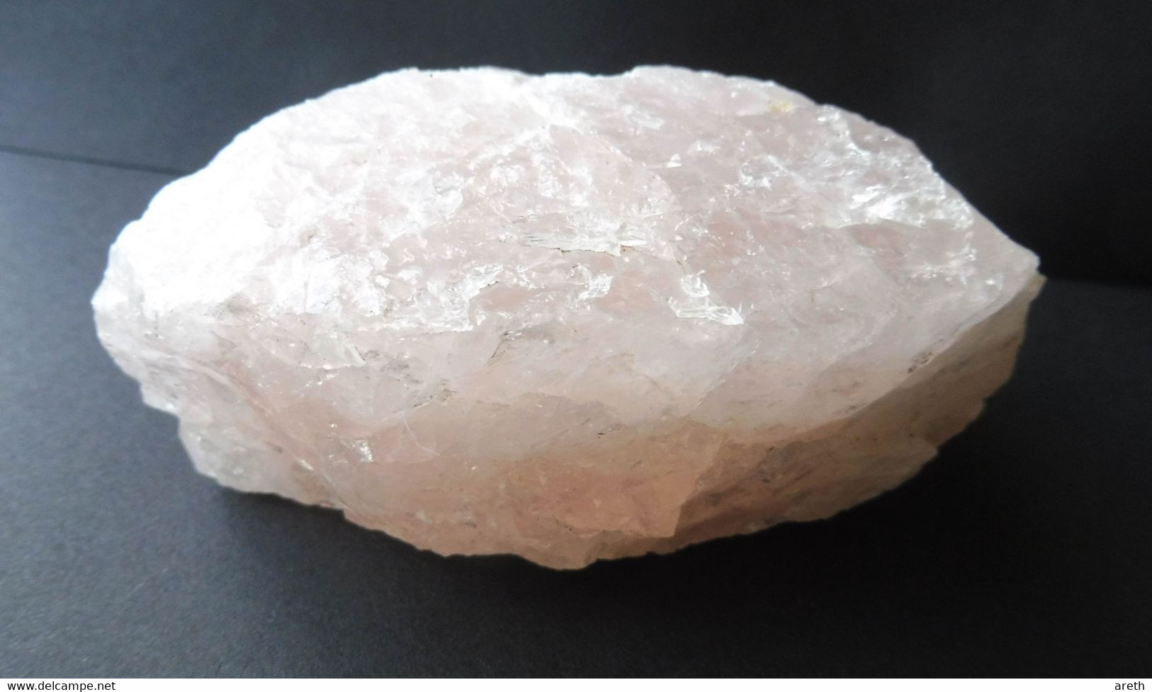Joli Bloc De Quartz Rose  ~~ 11 X 7 X 5 Cm ~~  518 G. - Minéraux