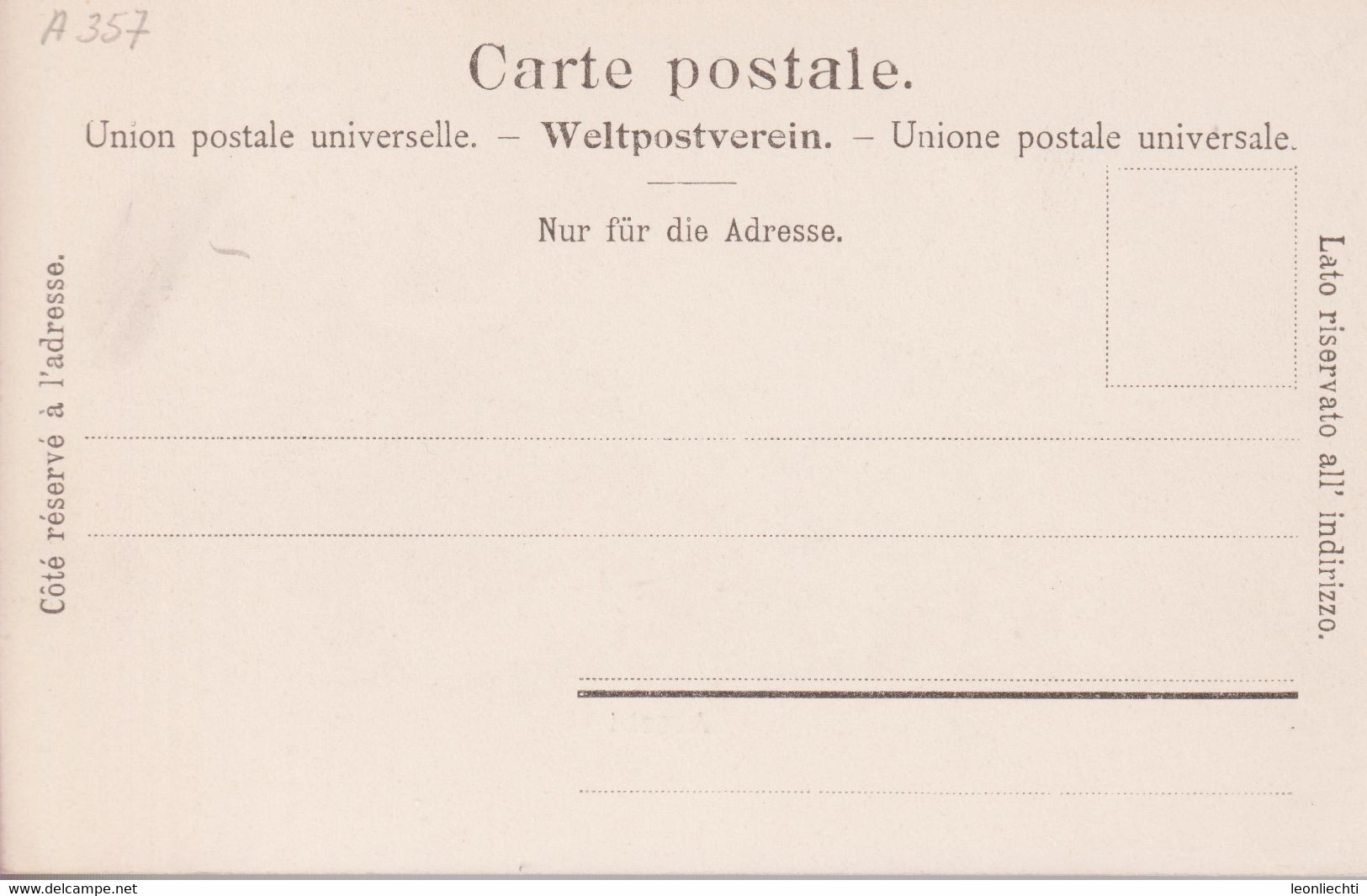 AK: Carte Postale, UPU. Aeschi Bei Spiez - Aeschi Bei Spiez