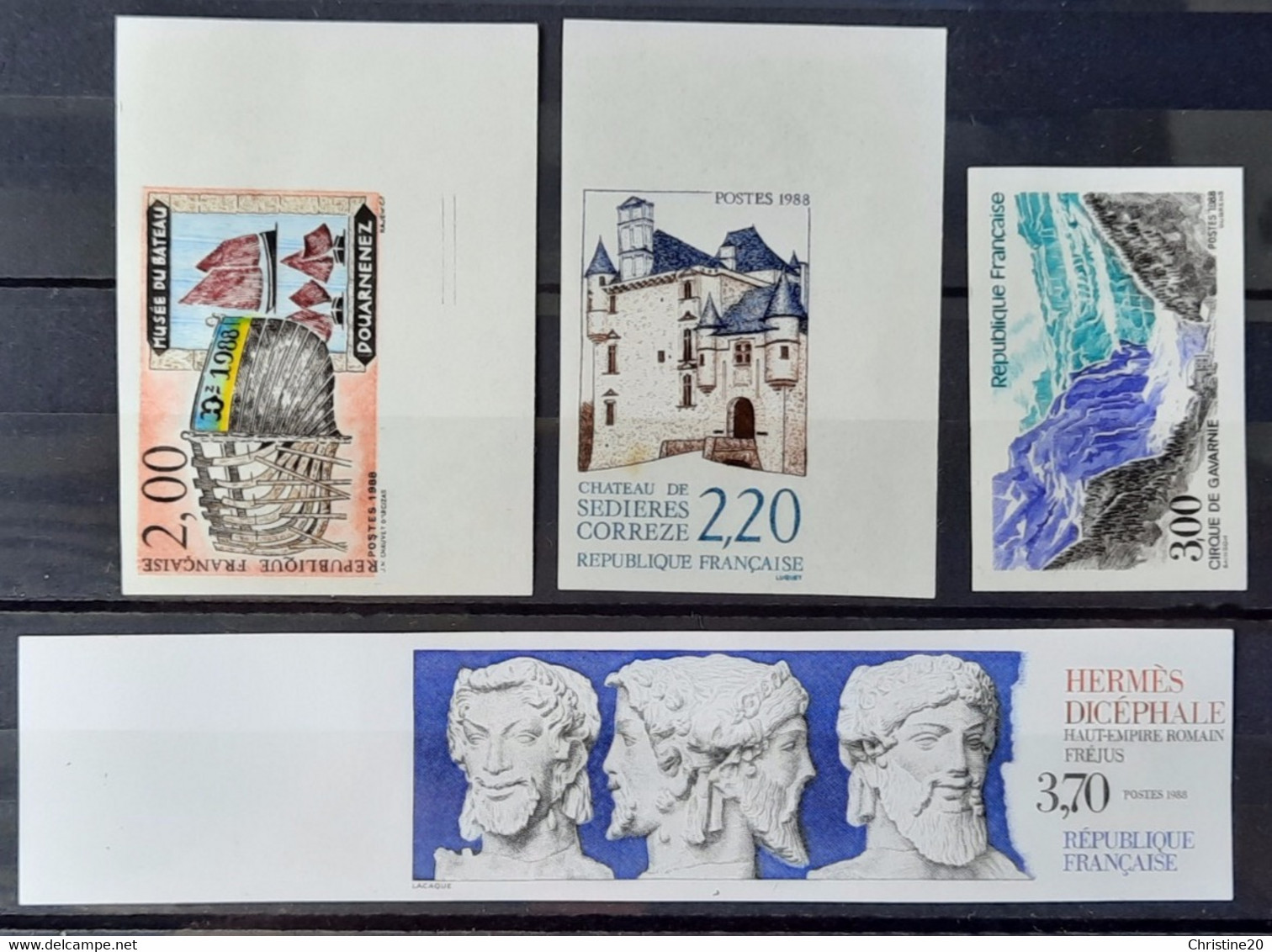 France 1988 N°2545/48 BdF Et CdF **TB Cote 100€ - 1981-1990