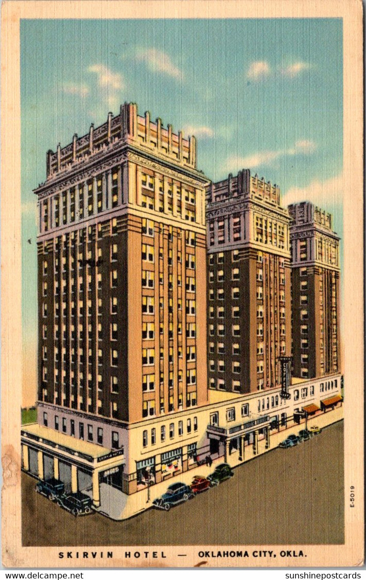 Oklahoma Oklahoma City Skirvin Hotel 1942 - Oklahoma City