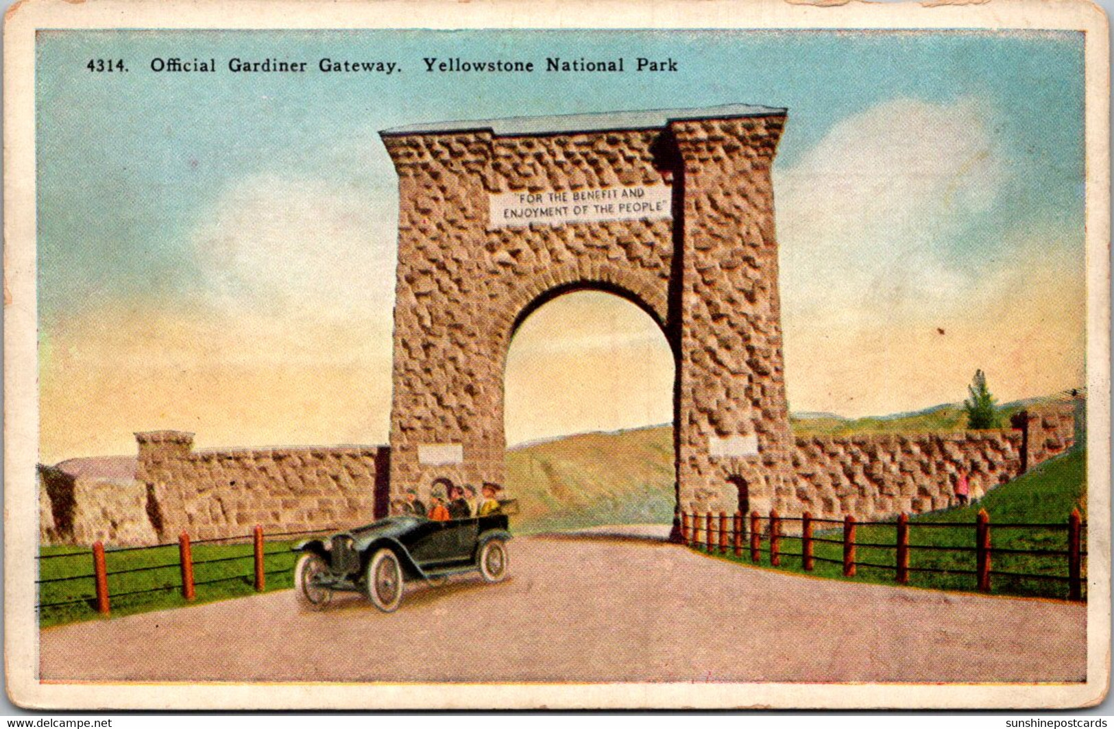 Yellowstone National Park Official Gardiner Gateway - USA Nationale Parken