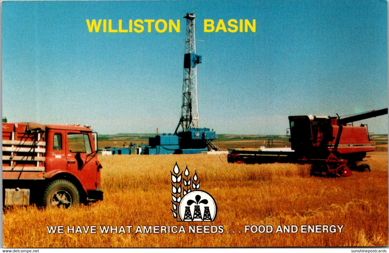 North Dakota Williston Basin Farming Scene - Andere & Zonder Classificatie