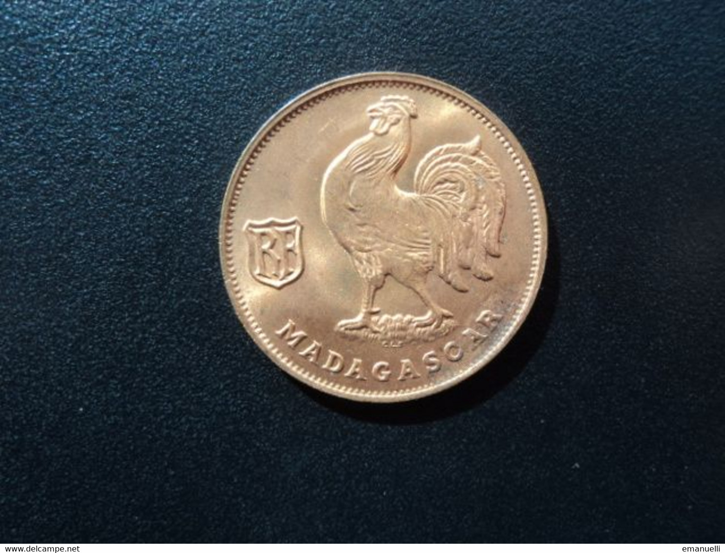 MADAGASCAR : 1 FRANC   1943 SA     G.94 / KM 2   (NON CIRCULÉE)   SUP+ - Madagascar