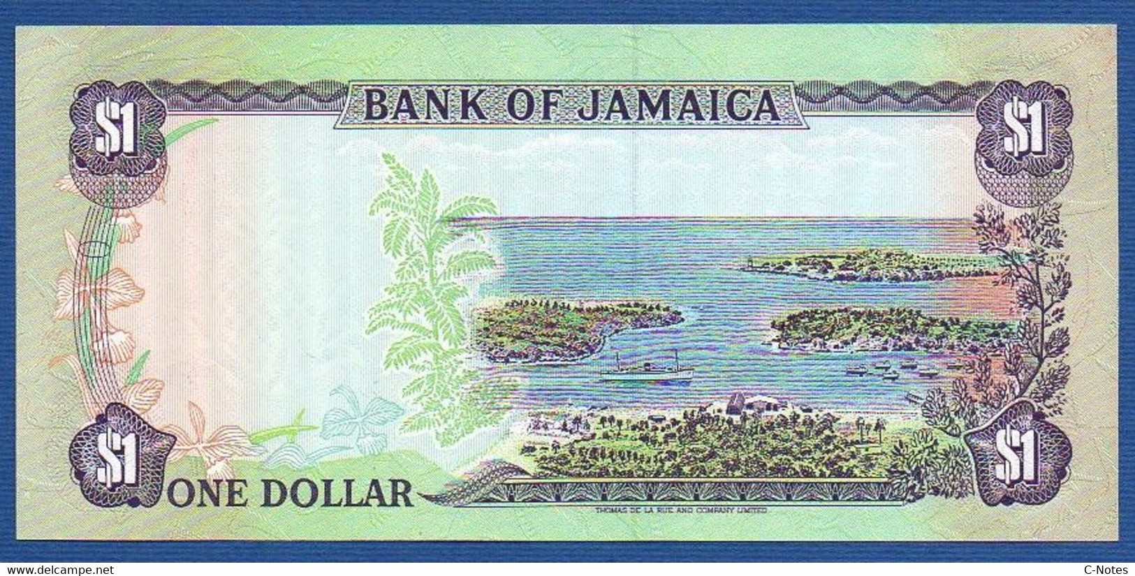 JAMAICA - P.68Ac – 1 Dollar 1989 UNC Serie DG 844023 - Giamaica