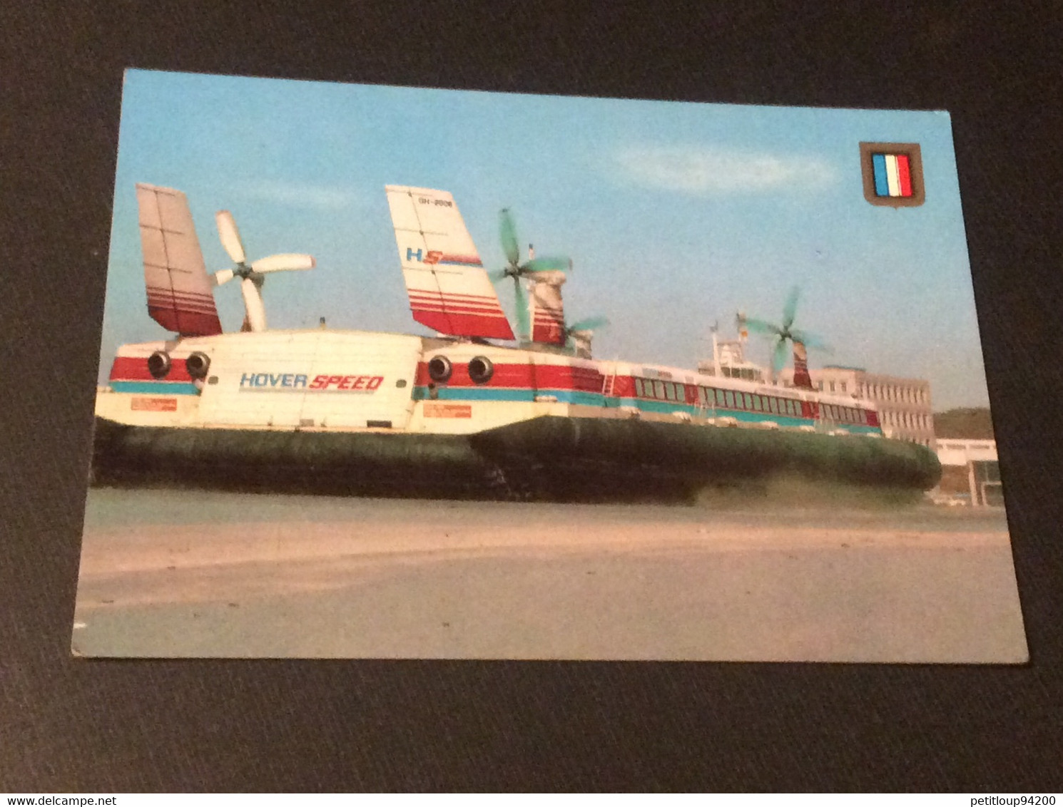 78- CP  AÉROGLISSEUR-HYDROGLISSEUR-HOVERCRAFT  *NON IDENTIFIE  France>Angleterre-France - Hovercrafts